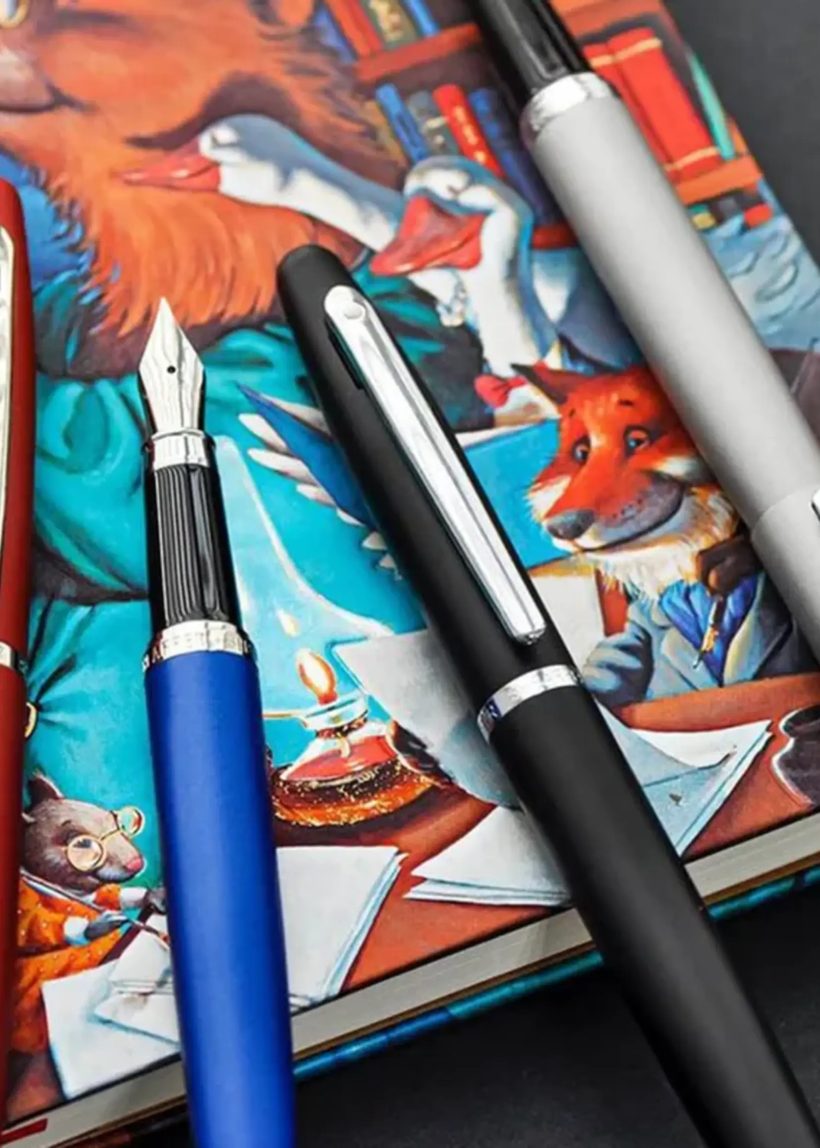 Sheaffer VFM Zwart Mat Vulpen Medium