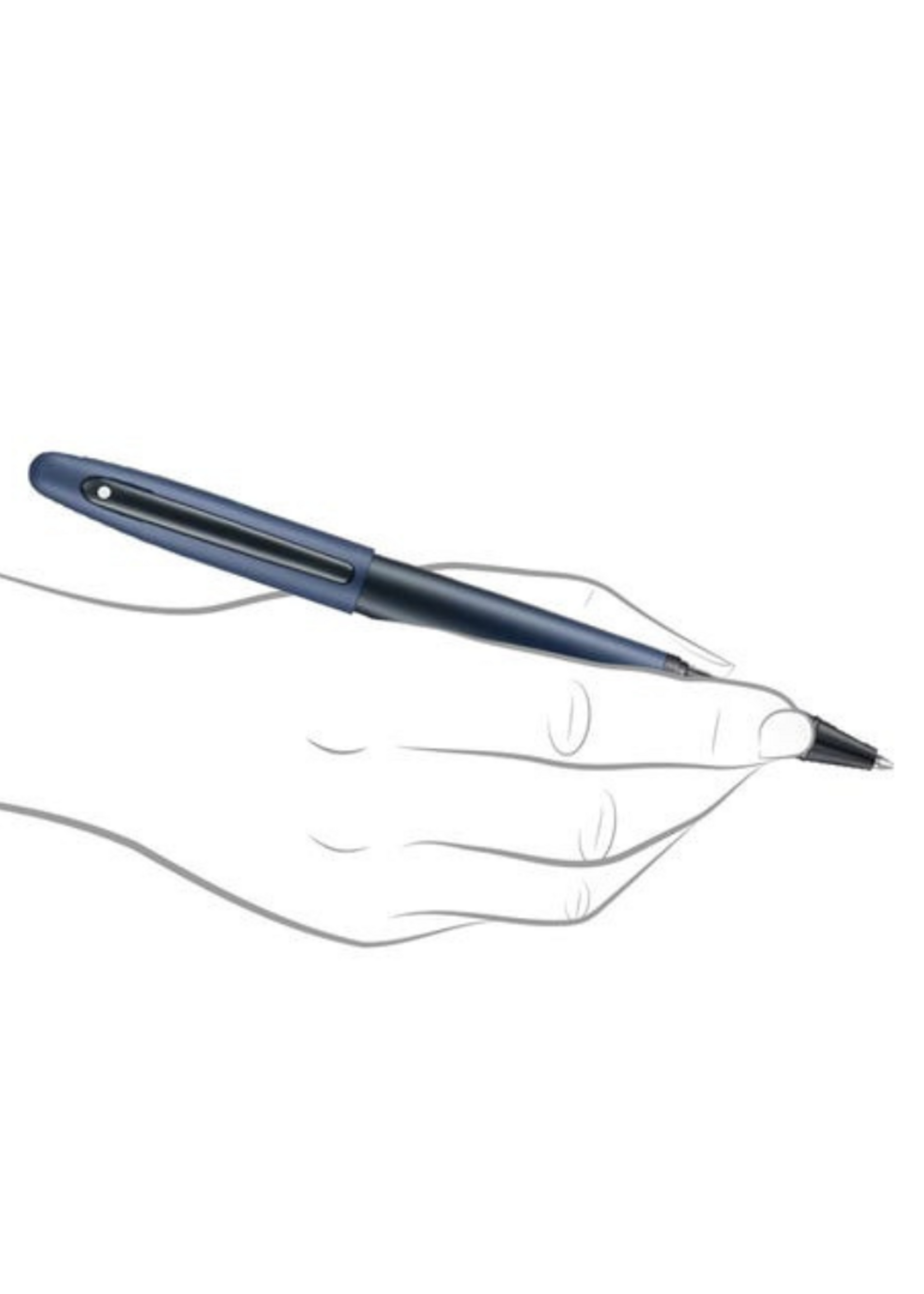 Sheaffer VFM Matt Blue Degradee Roller