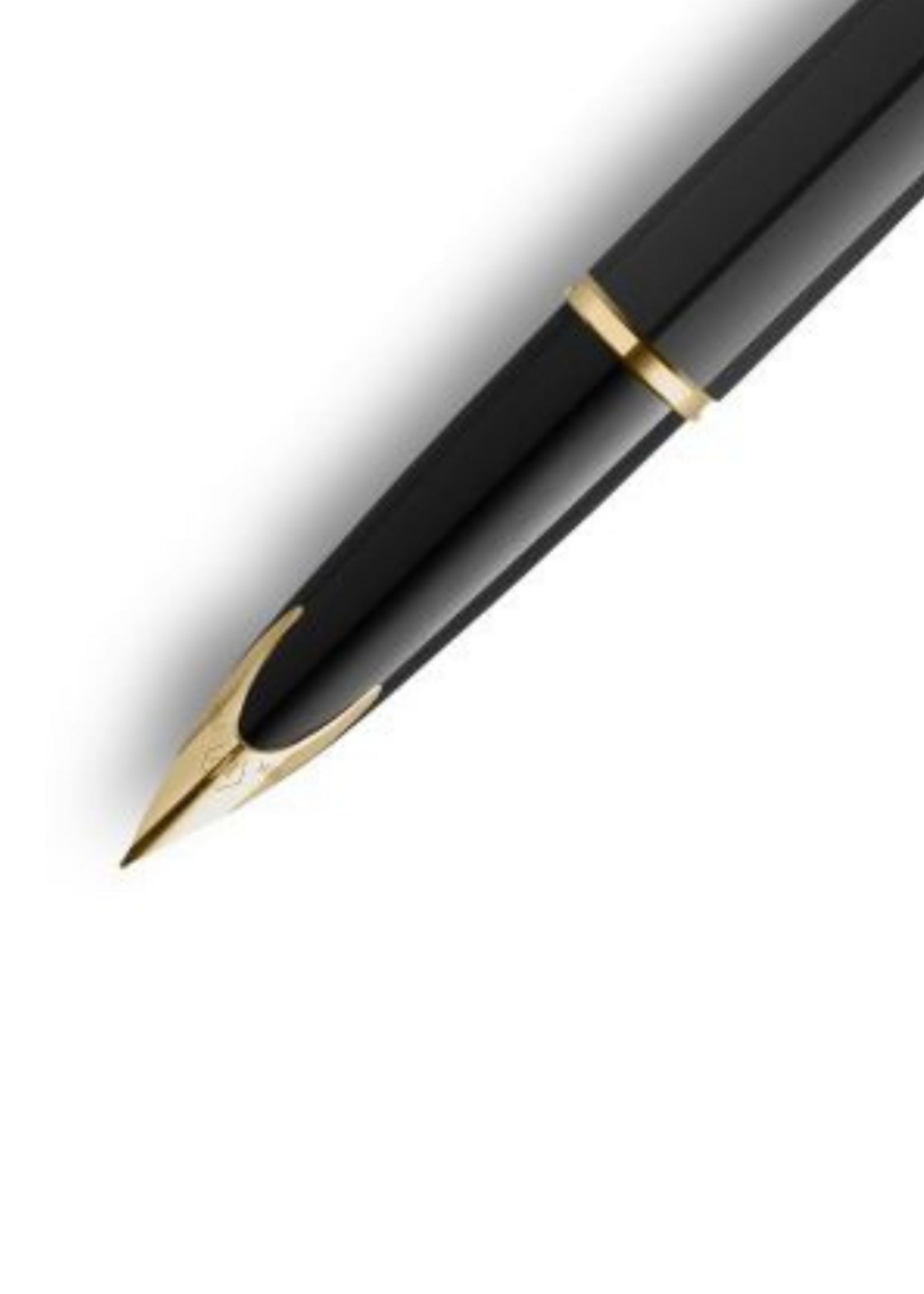 Waterman Carène Deluxe 'Reflections of Paris' Black Vulpen Fijn