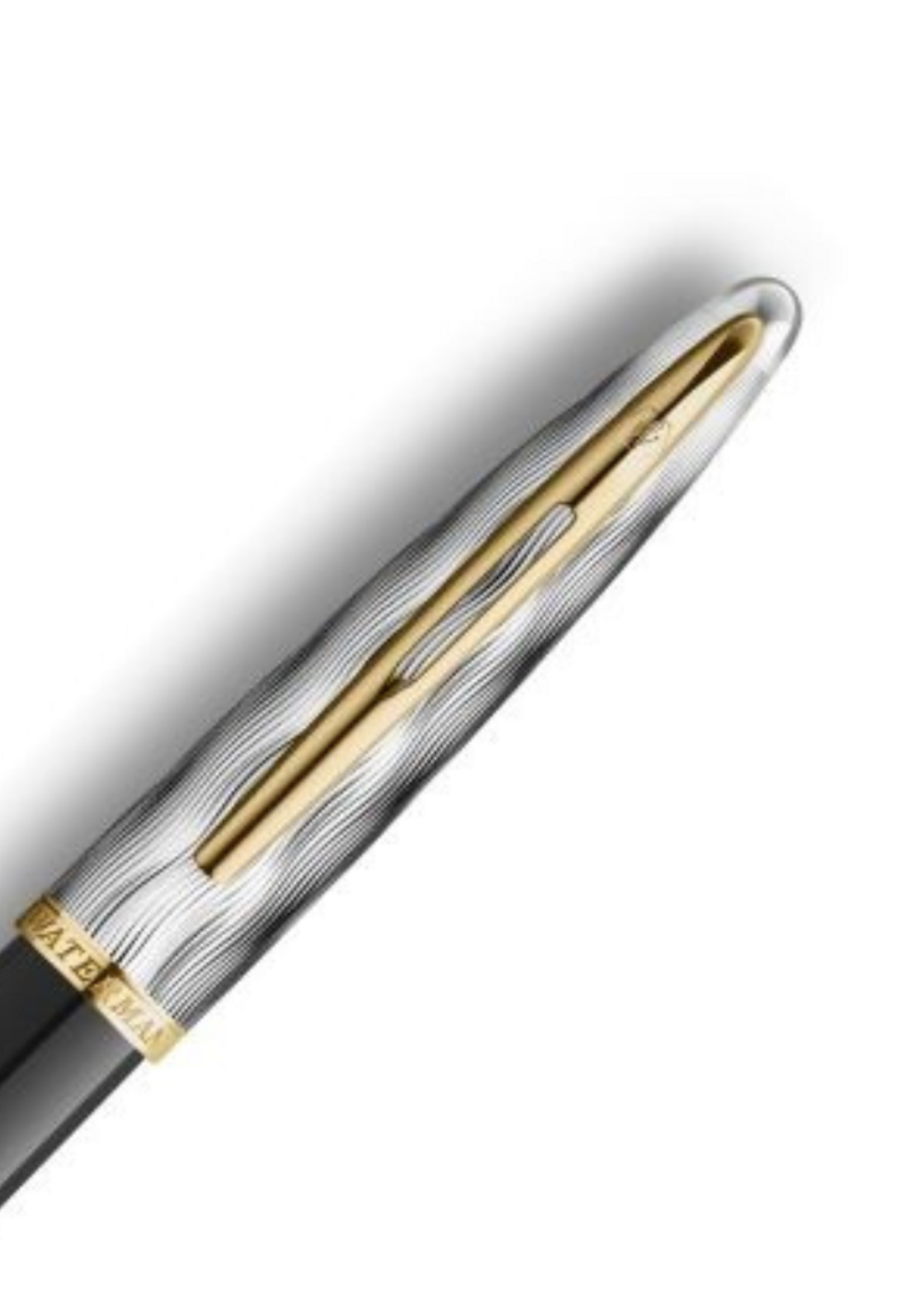 Waterman Carène Deluxe 'Reflections of Paris' Black Vulpen Fijn