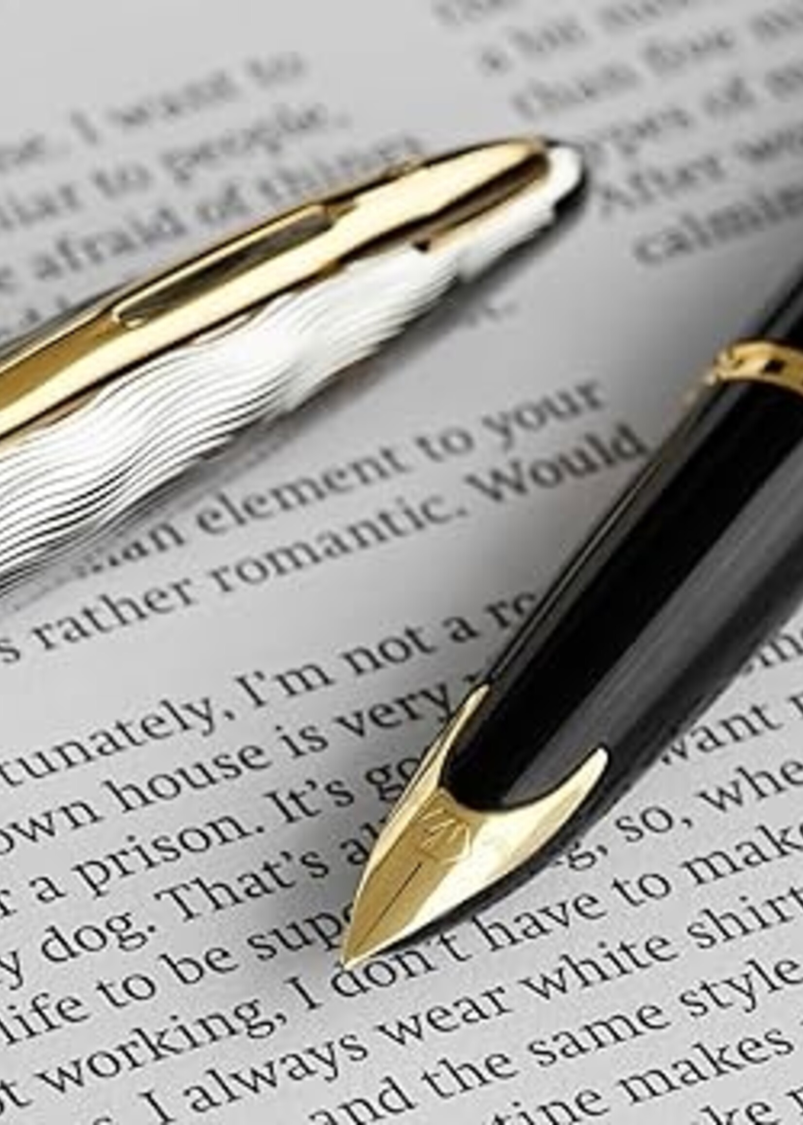 Waterman Carène Deluxe 'Reflections of Paris' Black Vulpen Fijn