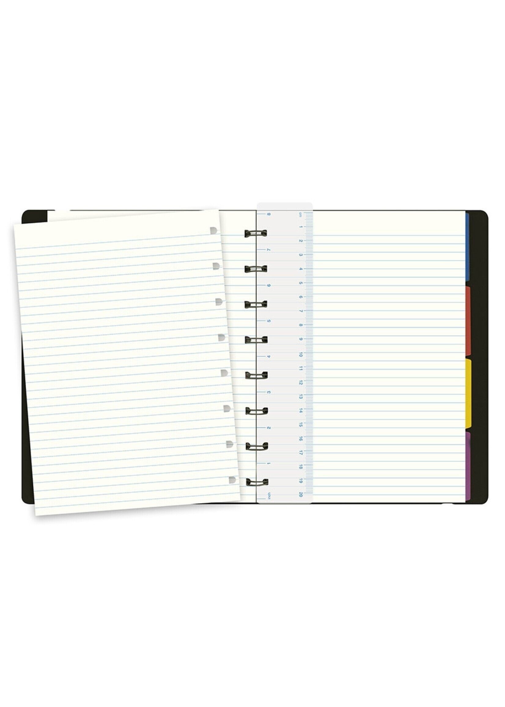 Filofax Notitieboek A5 Neutrals Teal - Turquoise/Paars