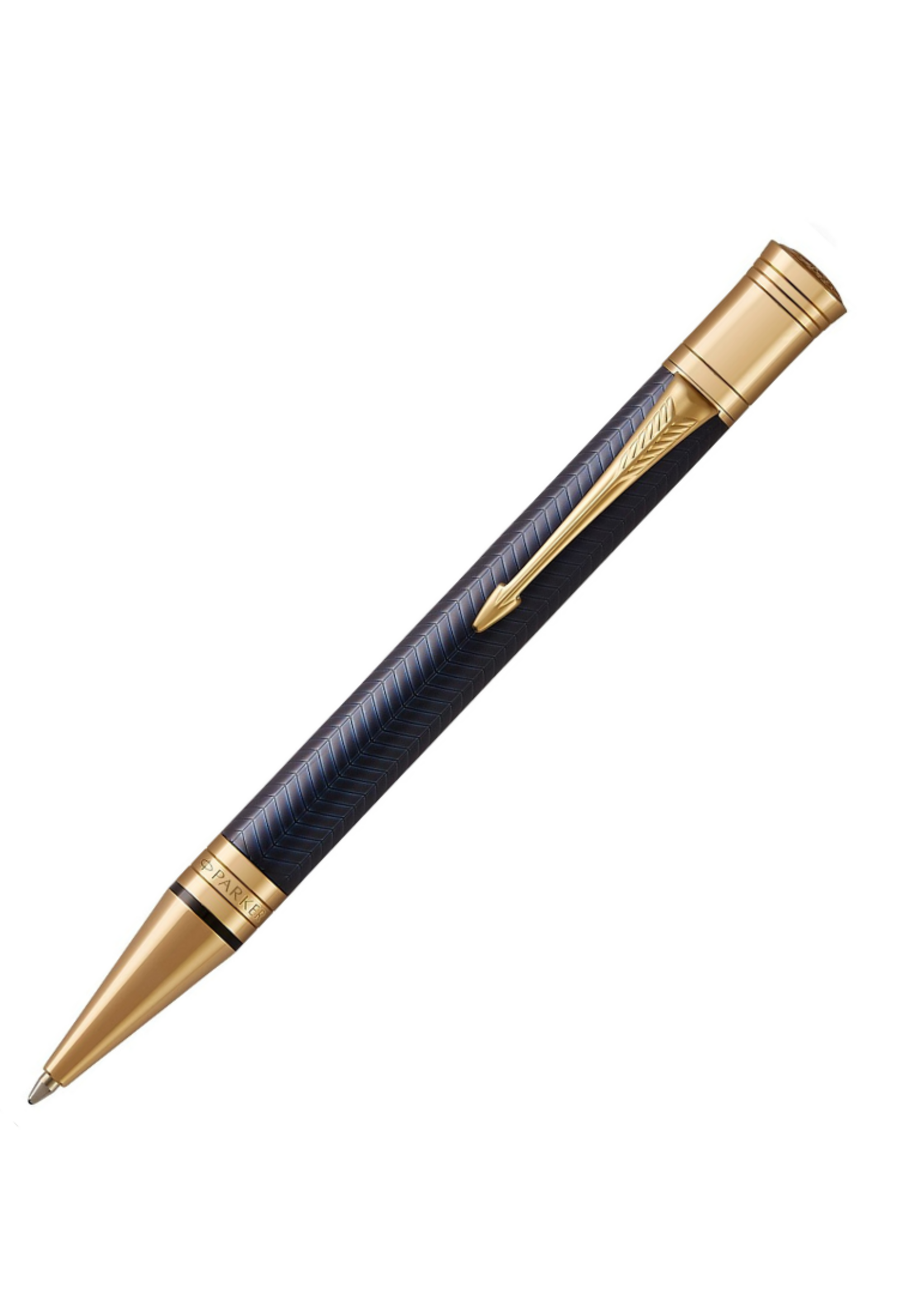 Parker Duofold Prestige Chevron Blue Balpen