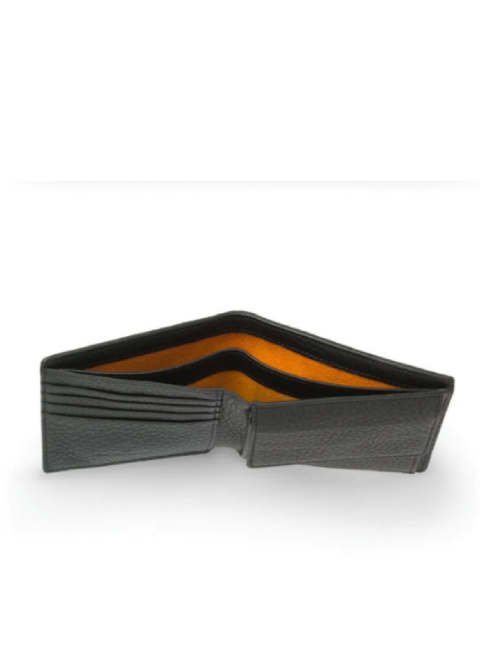 Graf von Faber-Castell Wallet Cashmère Black 4cc + vak voor muntstukken