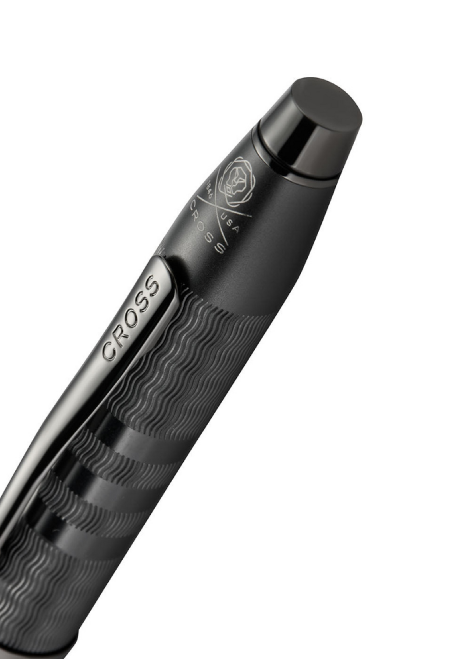 Cross Century II Midnight Black Vulpen Fijn