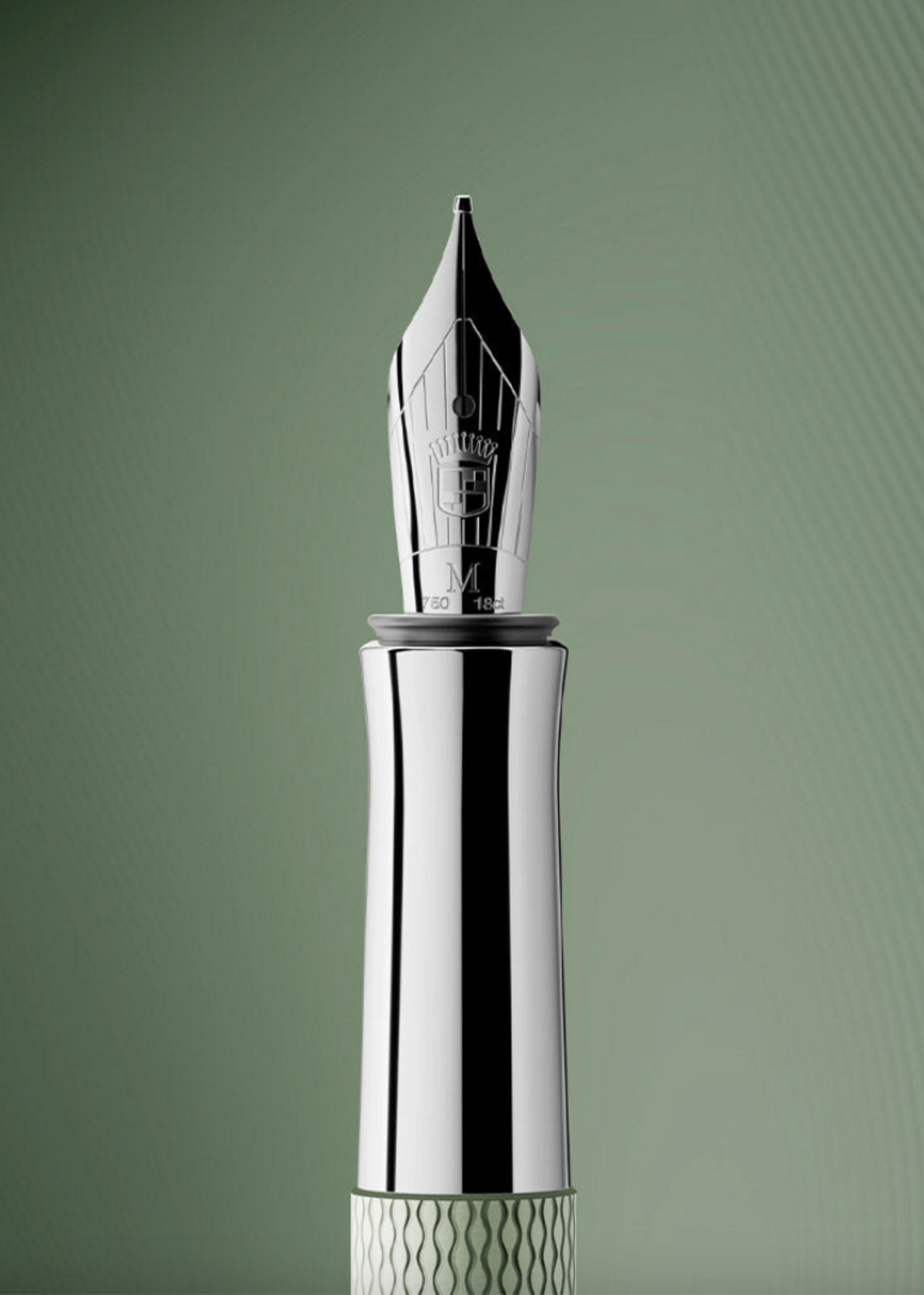 Graf von Faber-Castell Guilloche Sage Vulpen
