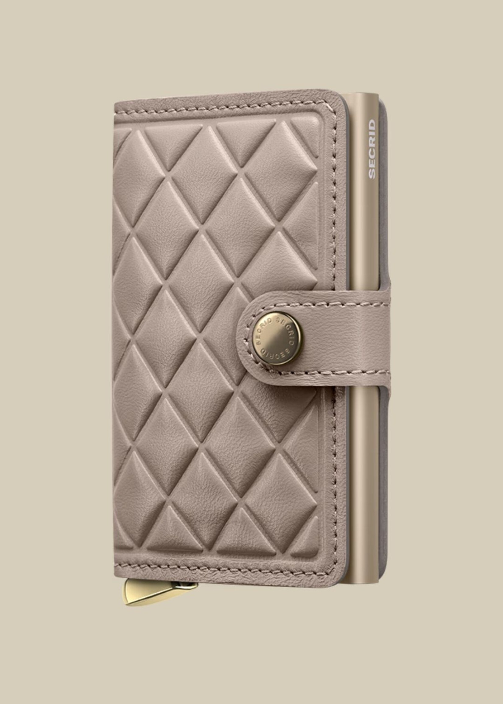 Secrid Mini Wallet Premium Emboss Diamond Chalk