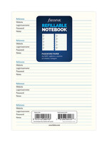 Filofax Notitieboek Vulling A5 Paswoorden Wit