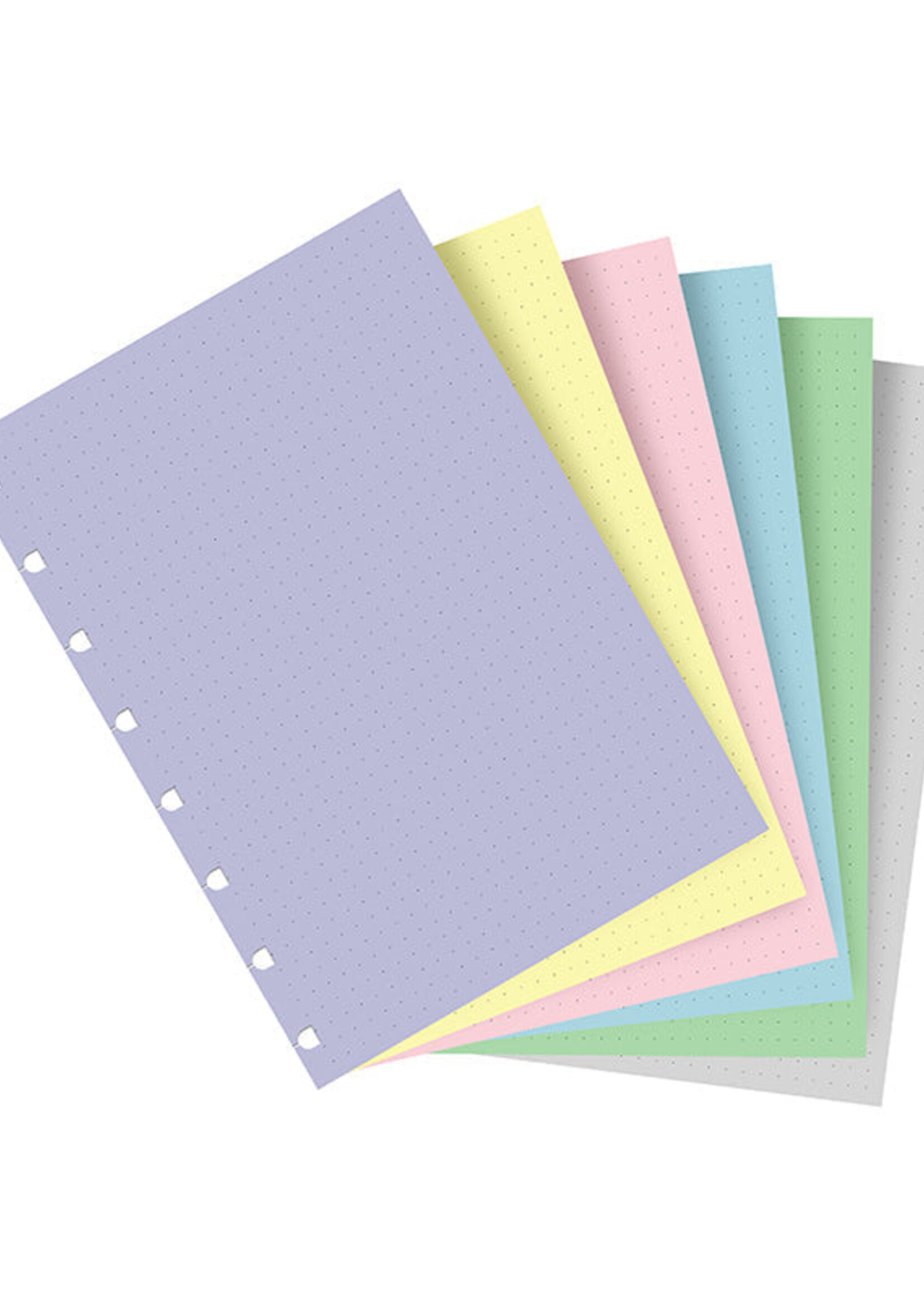 Filofax Notitieboek Vulling A5 Pastel 60vellen Dotted