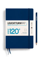 Leuchtturm1917 Notitieboek Medium 120 g/m² Navy Gelijnd