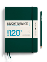 Leuchtturm1917 Notitieboek 120gr. Dotted A5 Forest Green