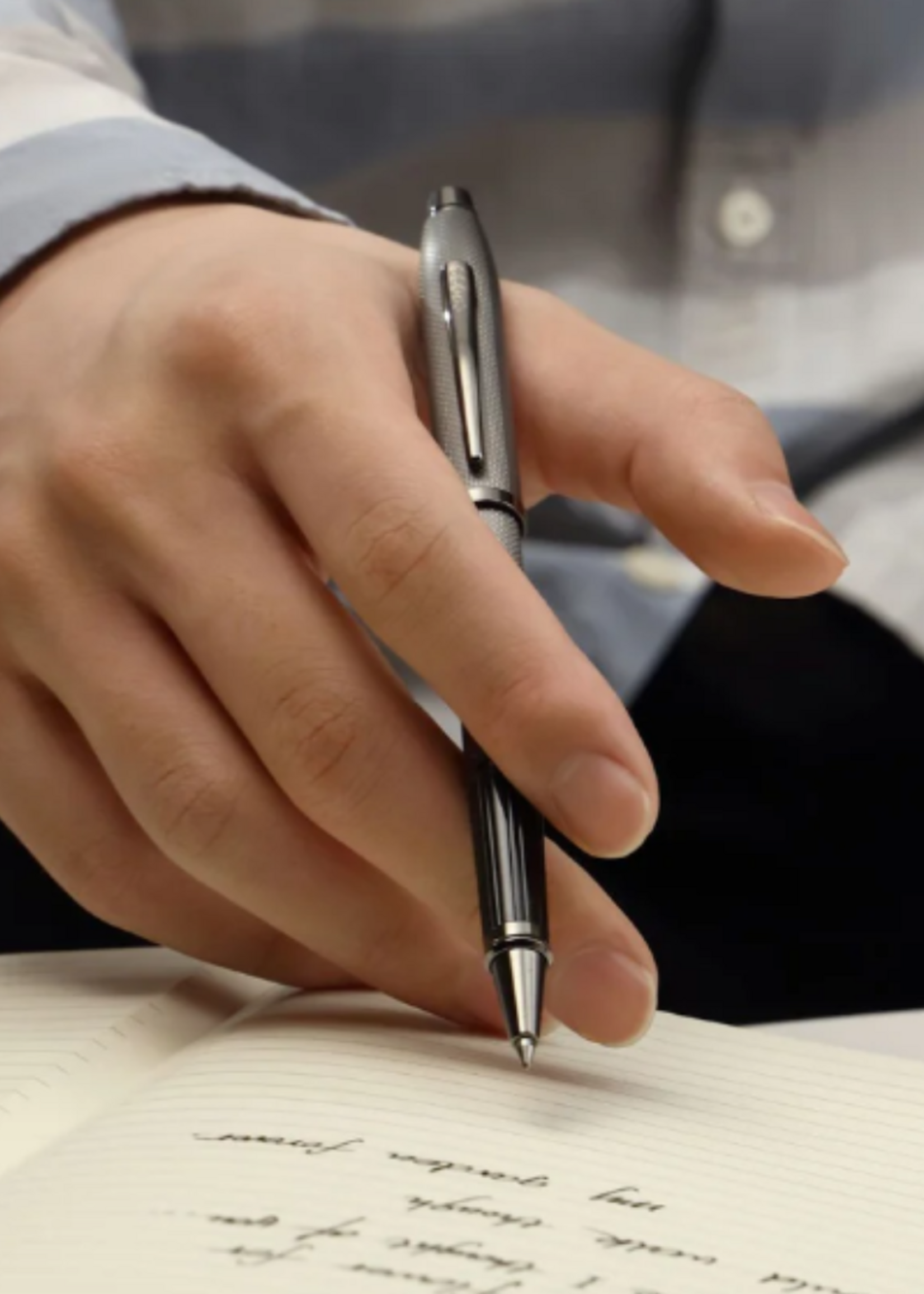 Cross Century II Grey Diamond Engraved Roller