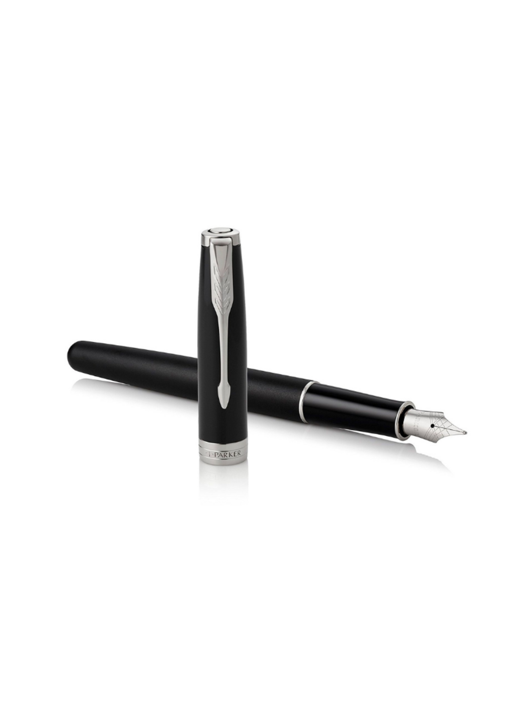 Parker Sonnet Matt Black Lacquer CT Vulpen Medium