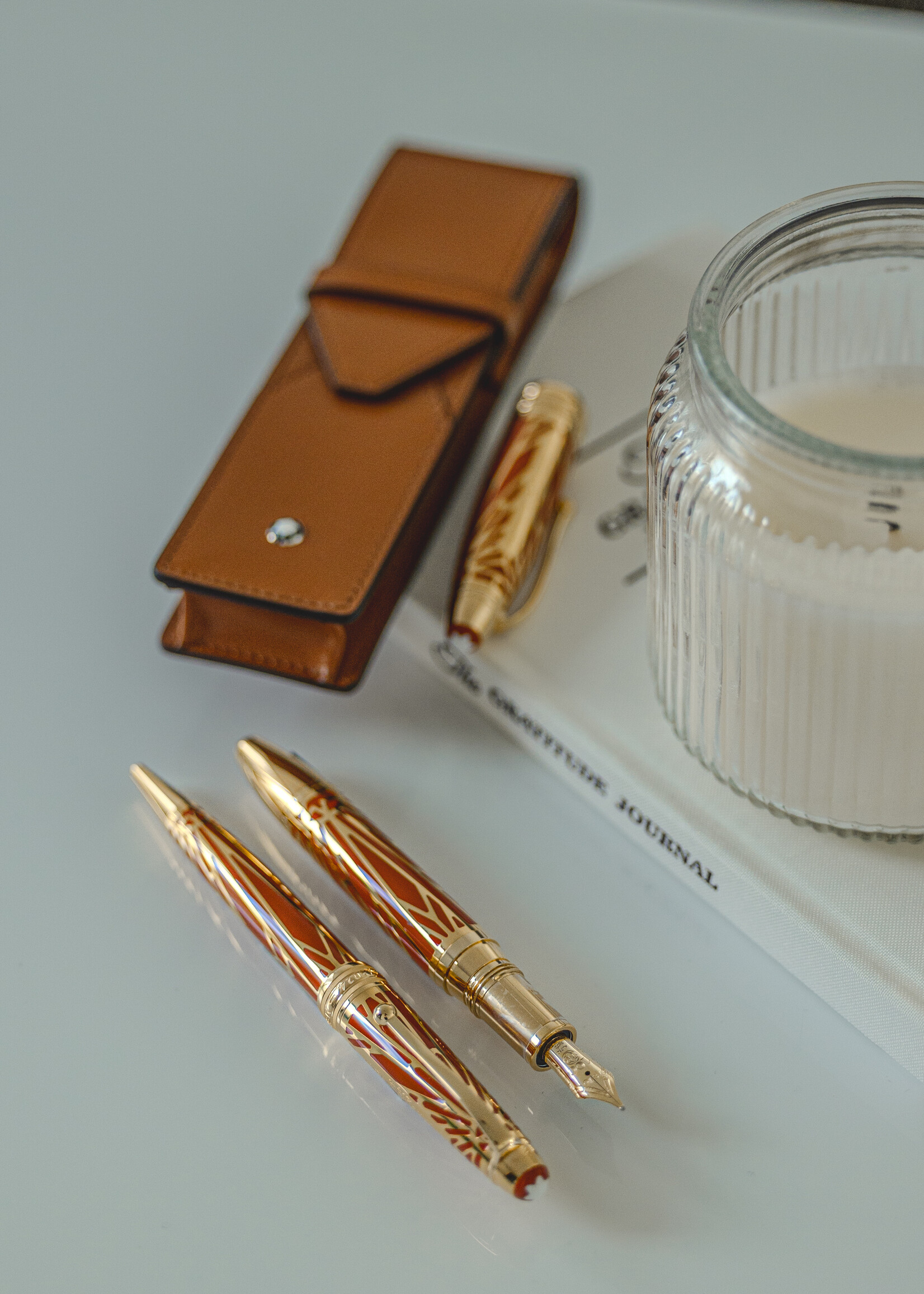 Montblanc Meisterstück Pen Etui /2  Rust