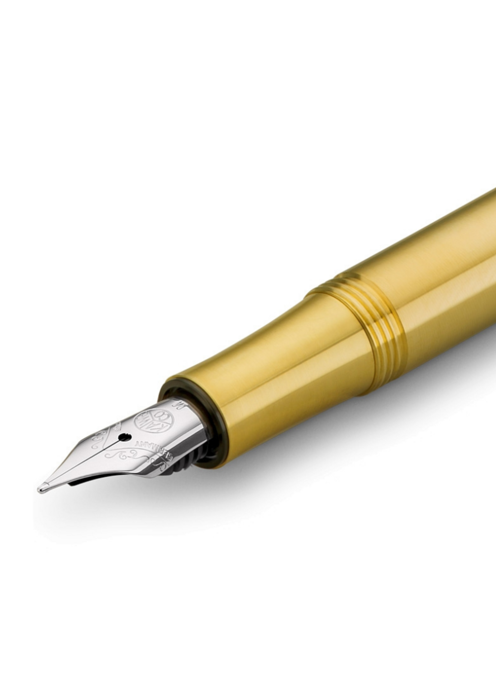 Kaweco Liliput Massive Brass Vulpen Fijn