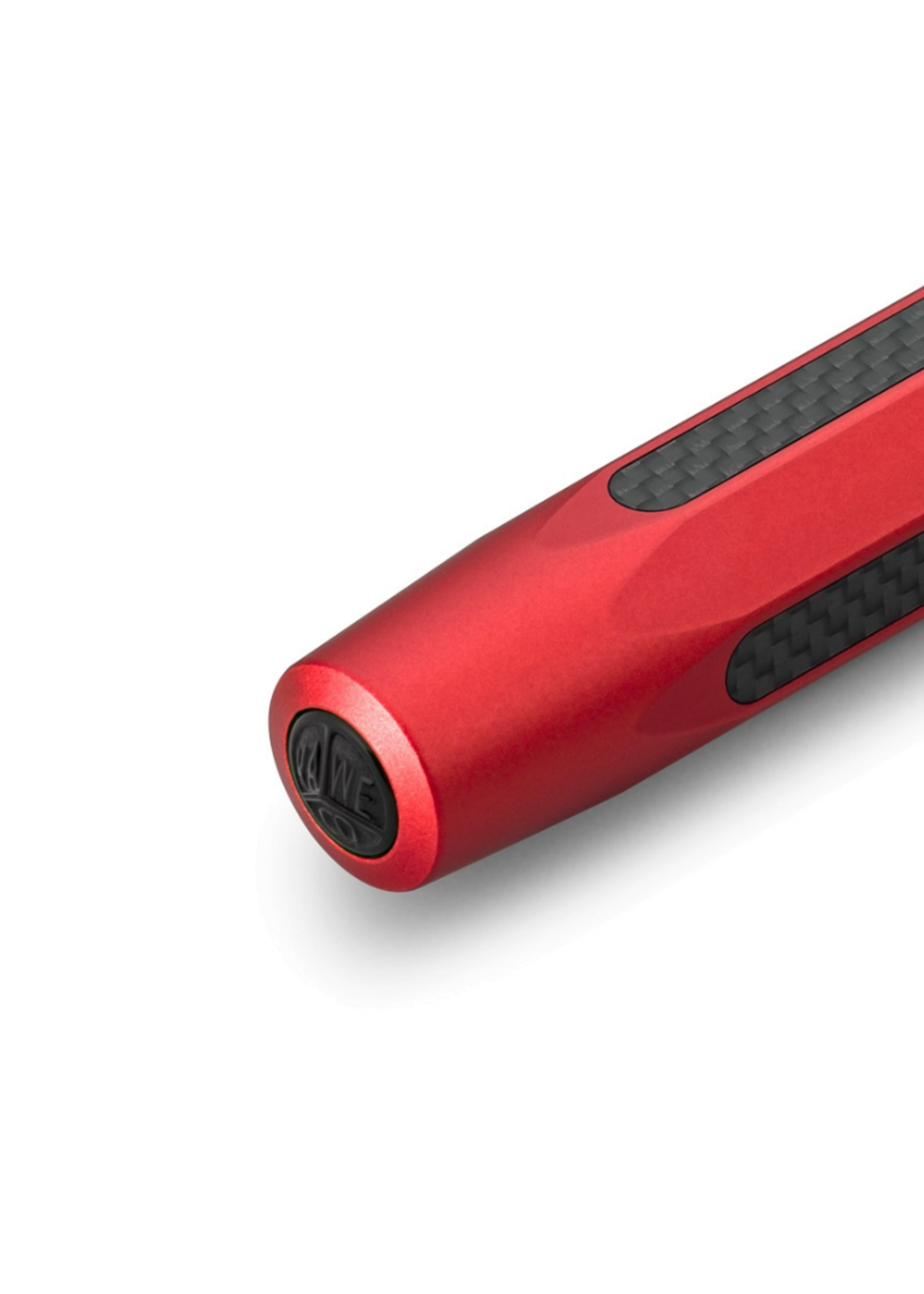 Kaweco Kaweco Sport Carbon Red Vulpen Vulpen F - Fijn