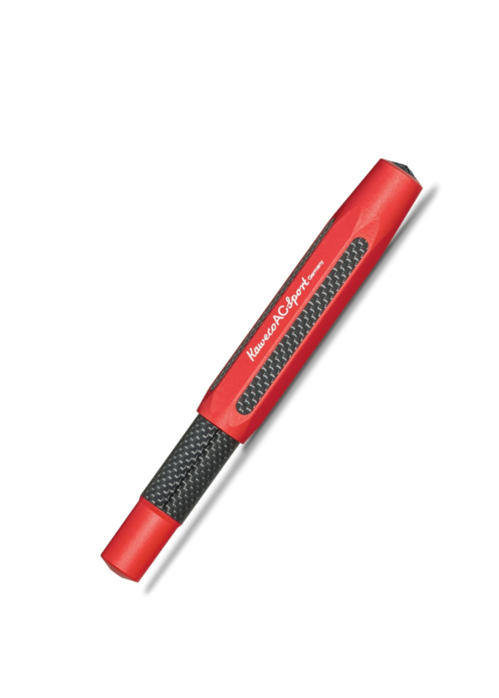 Kaweco Kaweco Sport Carbon Red Vulpen Vulpen F - Fijn