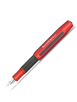 Kaweco Kaweco Sport Carbon Red Vulpen Vulpen Fijn