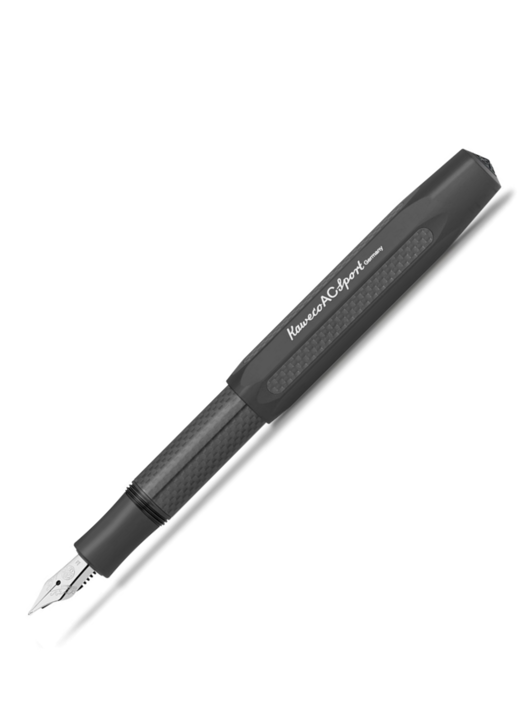 Kaweco AC Sport Carbon Black Vulpen M - Medium