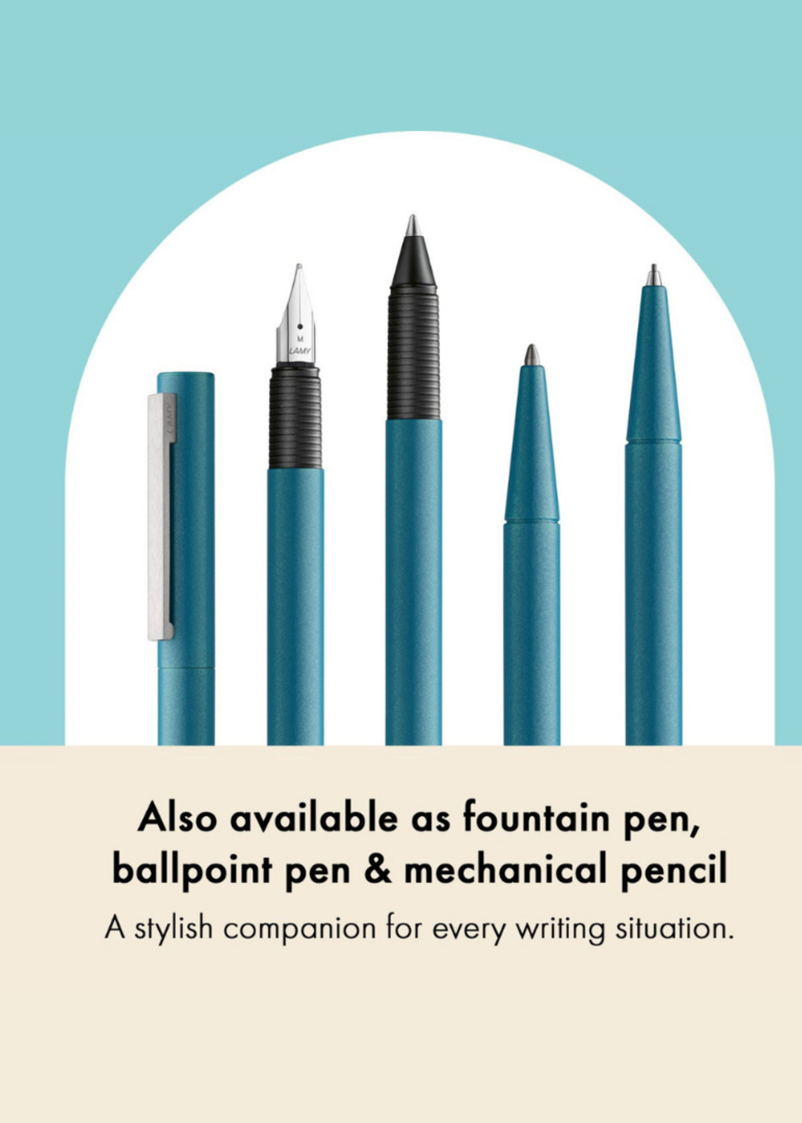 Lamy cp1 Aquamarine Mat Vulpotlood 0.7