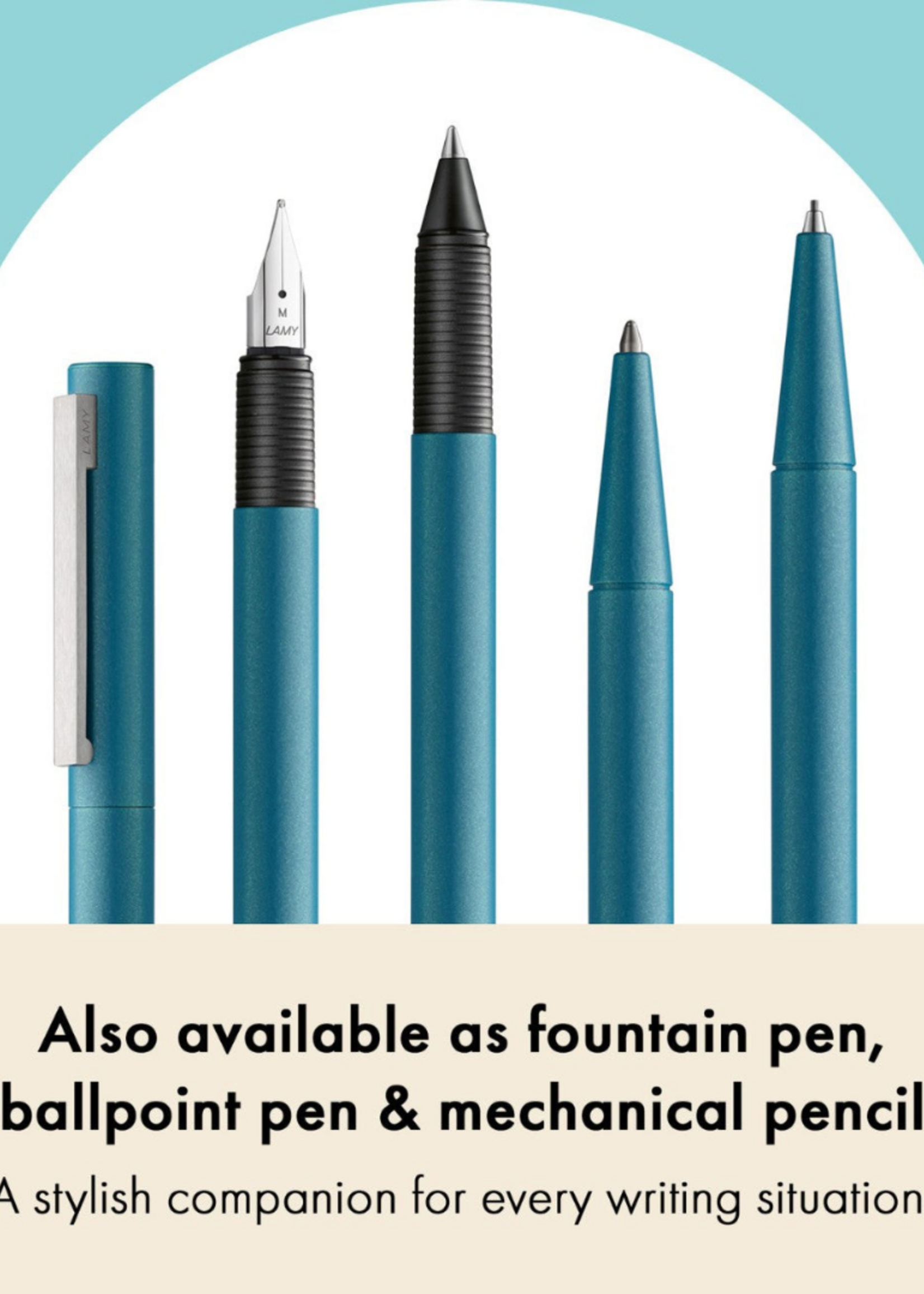 Lamy cp1 Aquamarine Mat Balpen