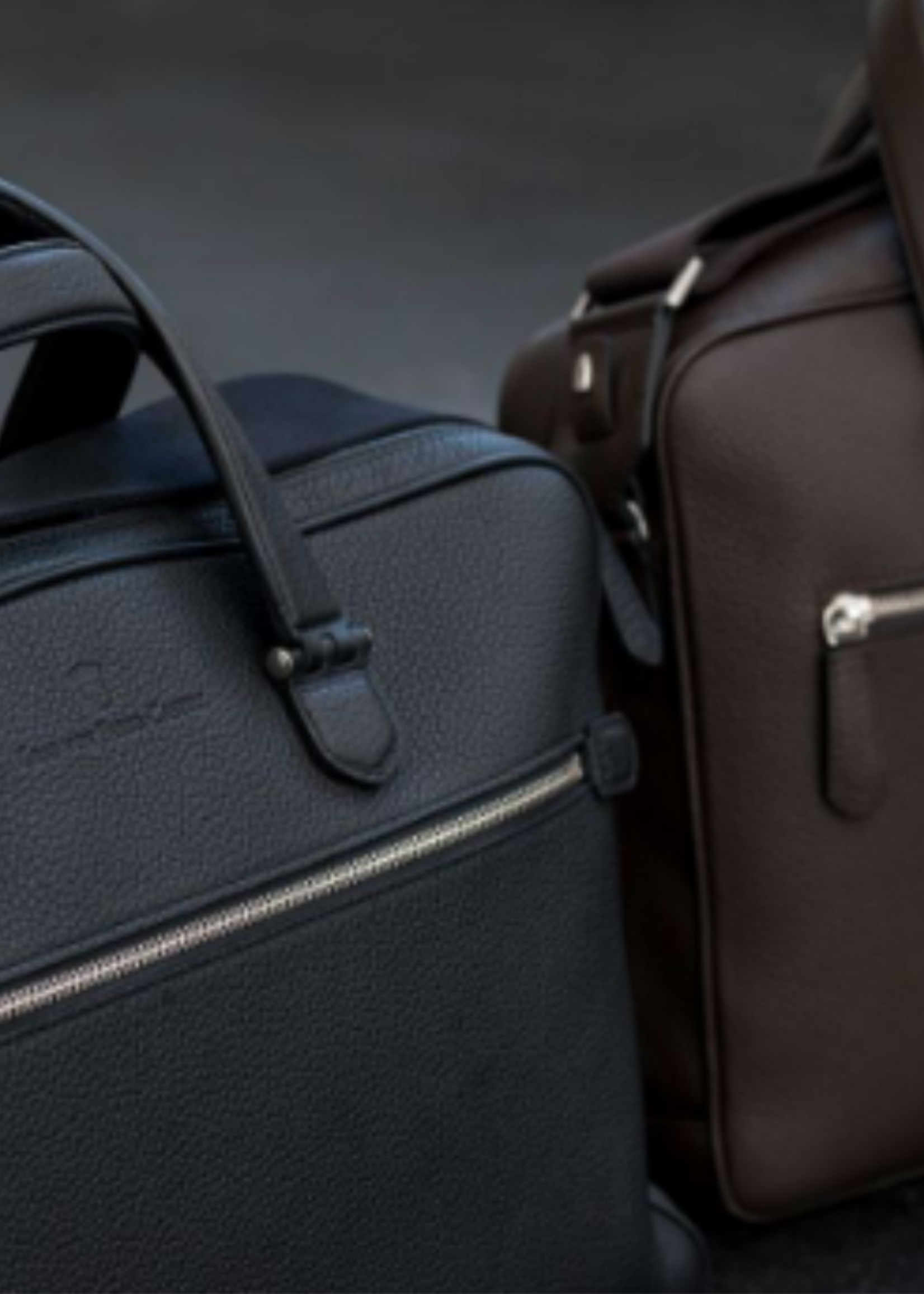 Graf von Faber-Castell Businesstas Cashmere 2-vaks Dark Brown