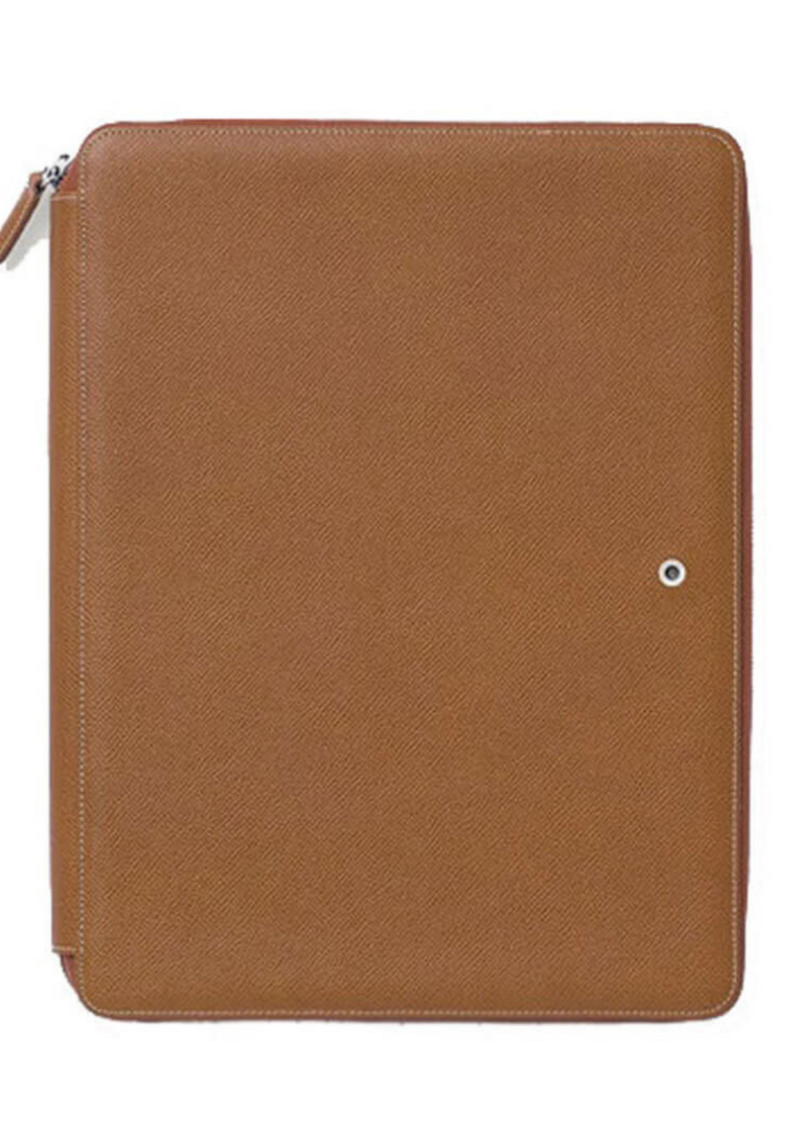 Graf von Faber-Castell Schrijfmap A4 rits/ tabletvak Epsom Cognac