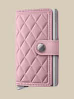Secrid Mini Wallet Premium Emboss Diamond Rose