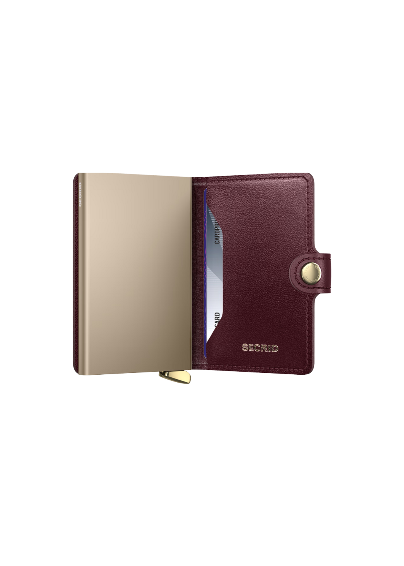 Secrid Mini Wallet Premium Emboss Diamond Bordeaux