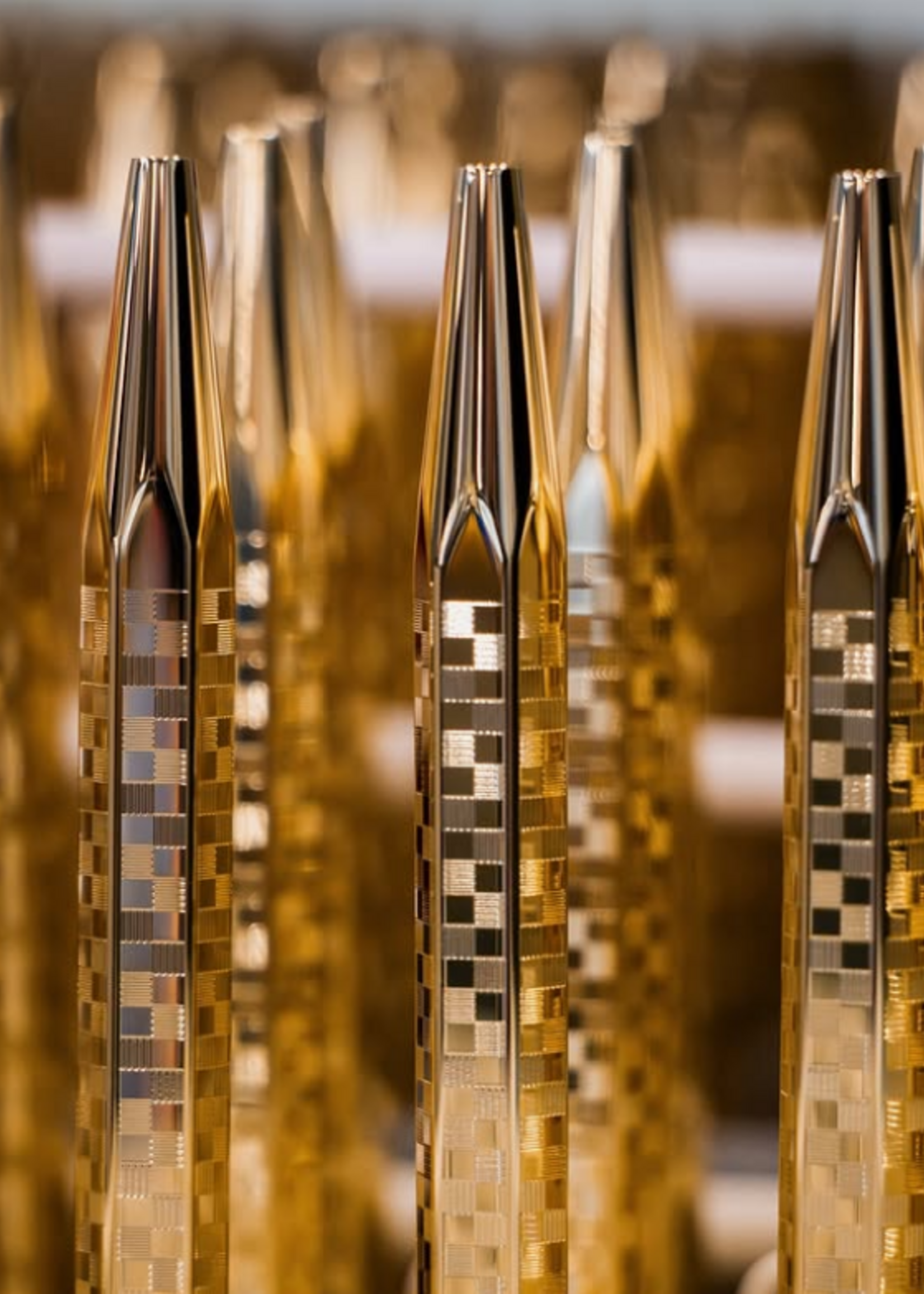 Caran d'Ache Ecridor Damier Gold Line Balpen