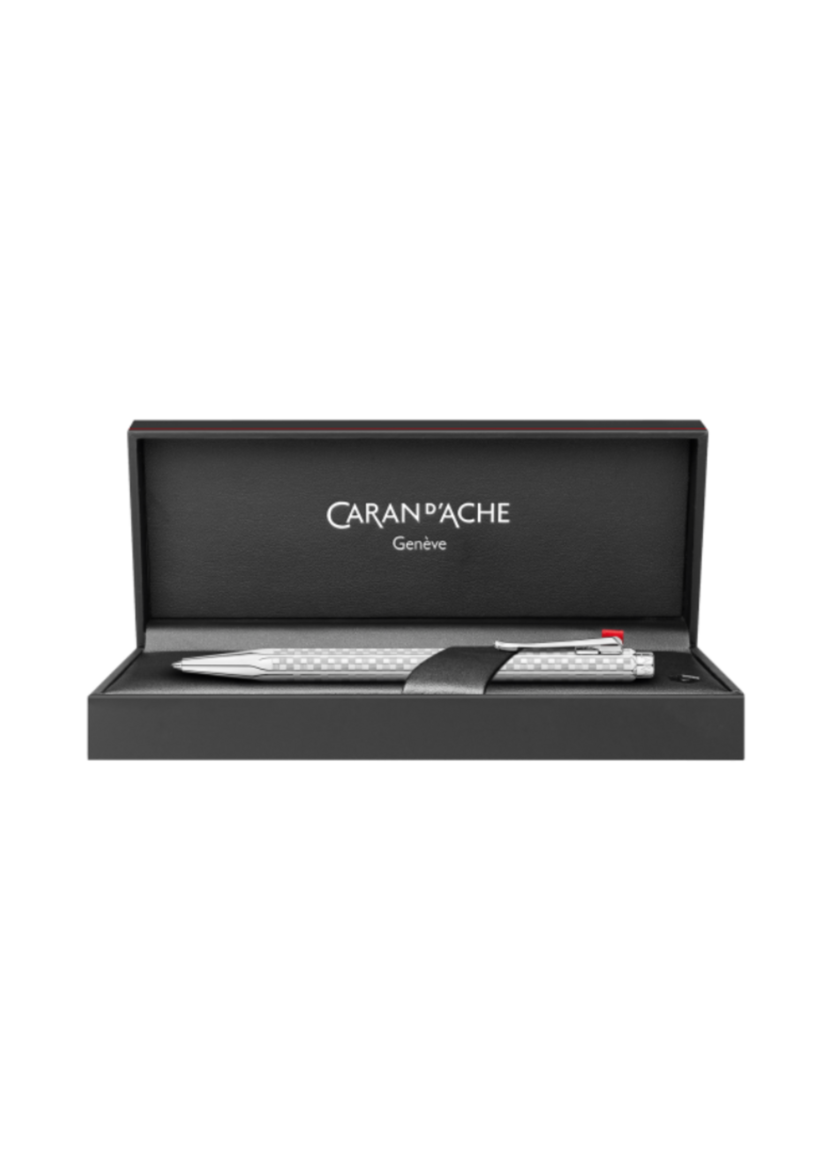 Caran d'Ache Ecridor Damier Platinum Gift Box Balpen & Pen Sleeve