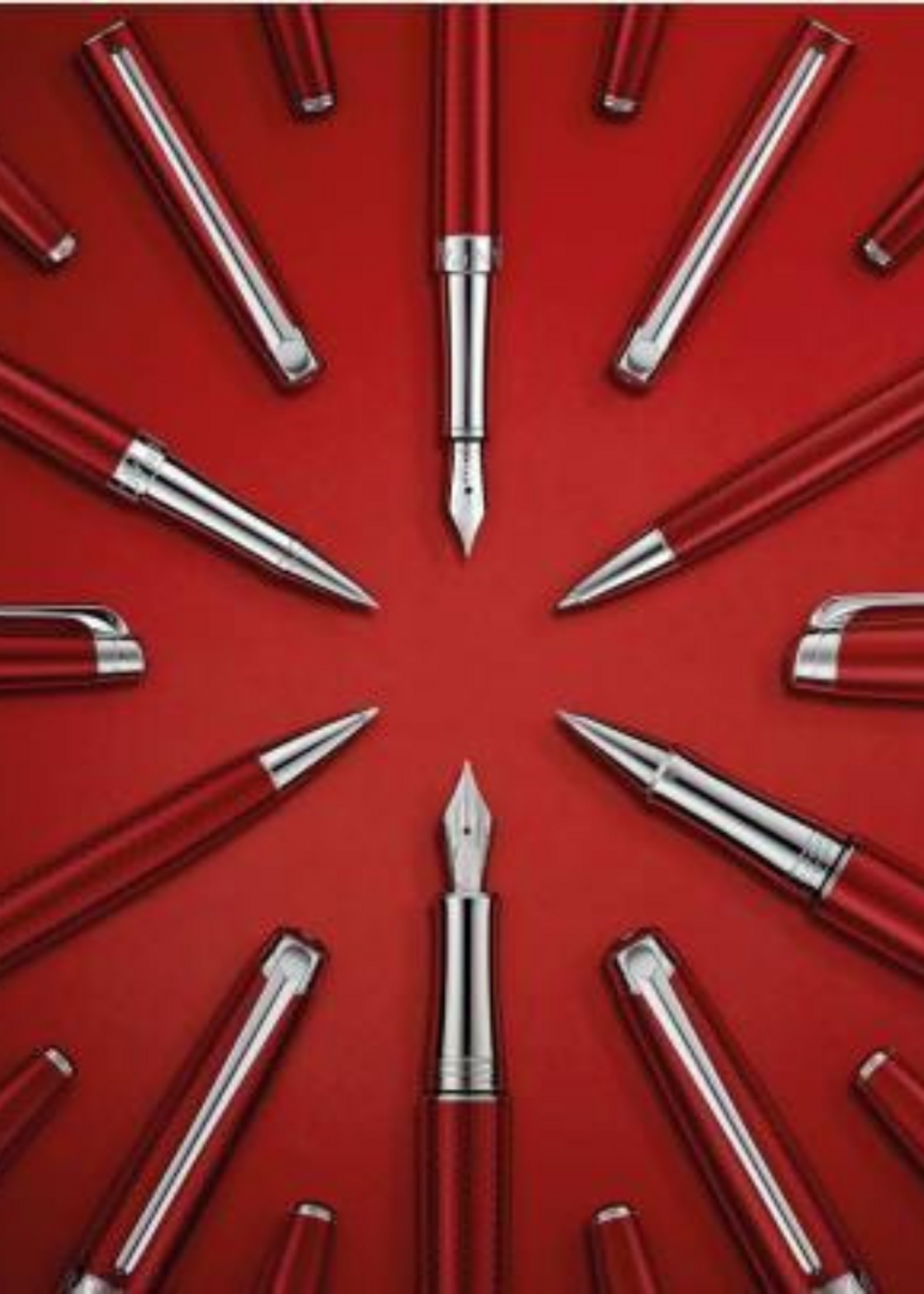 Caran d'Ache Léman Slim Rouge Carmin Balpen