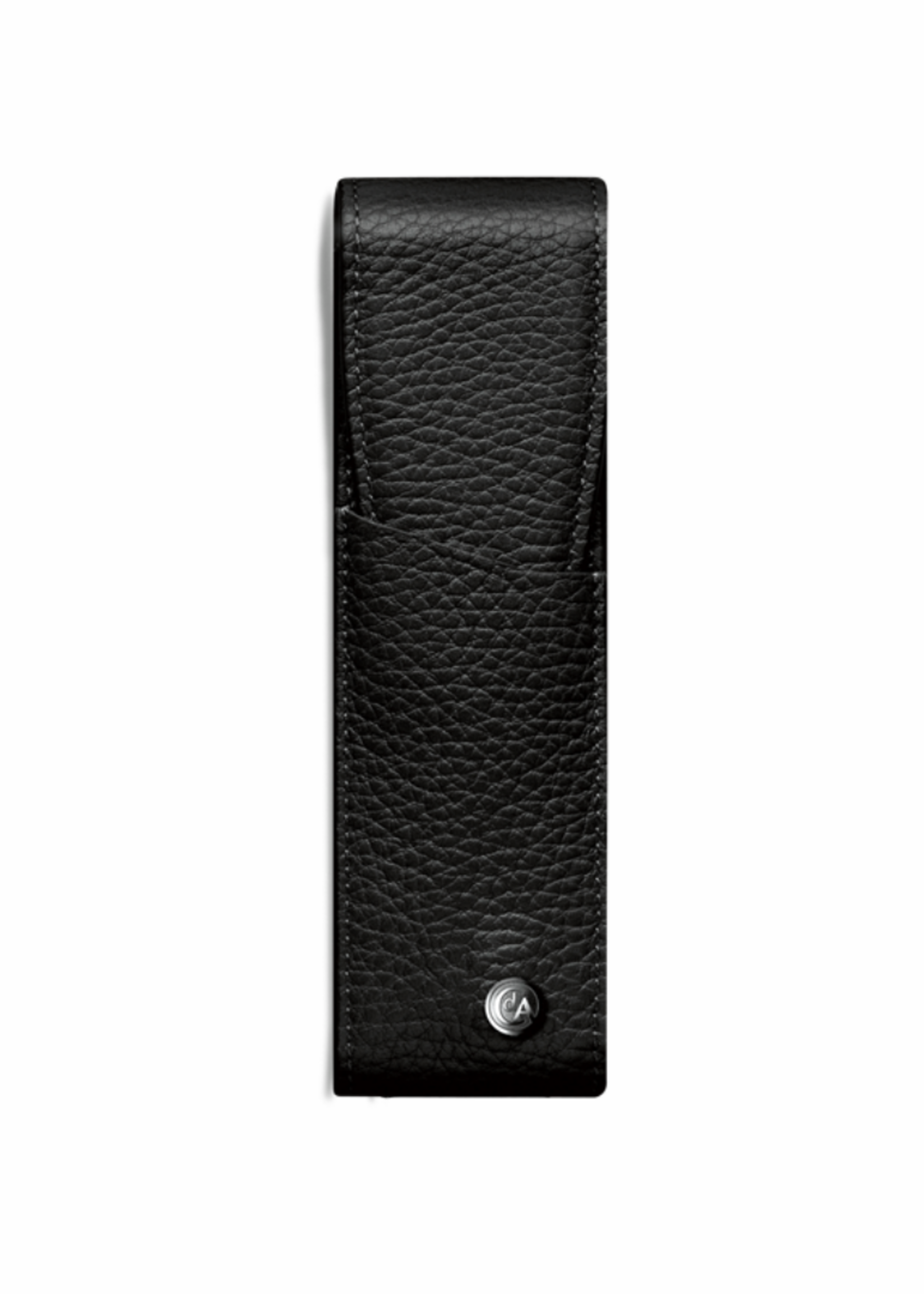 Caran d'Ache Pen Etui/2 Soft Grain Léman Black