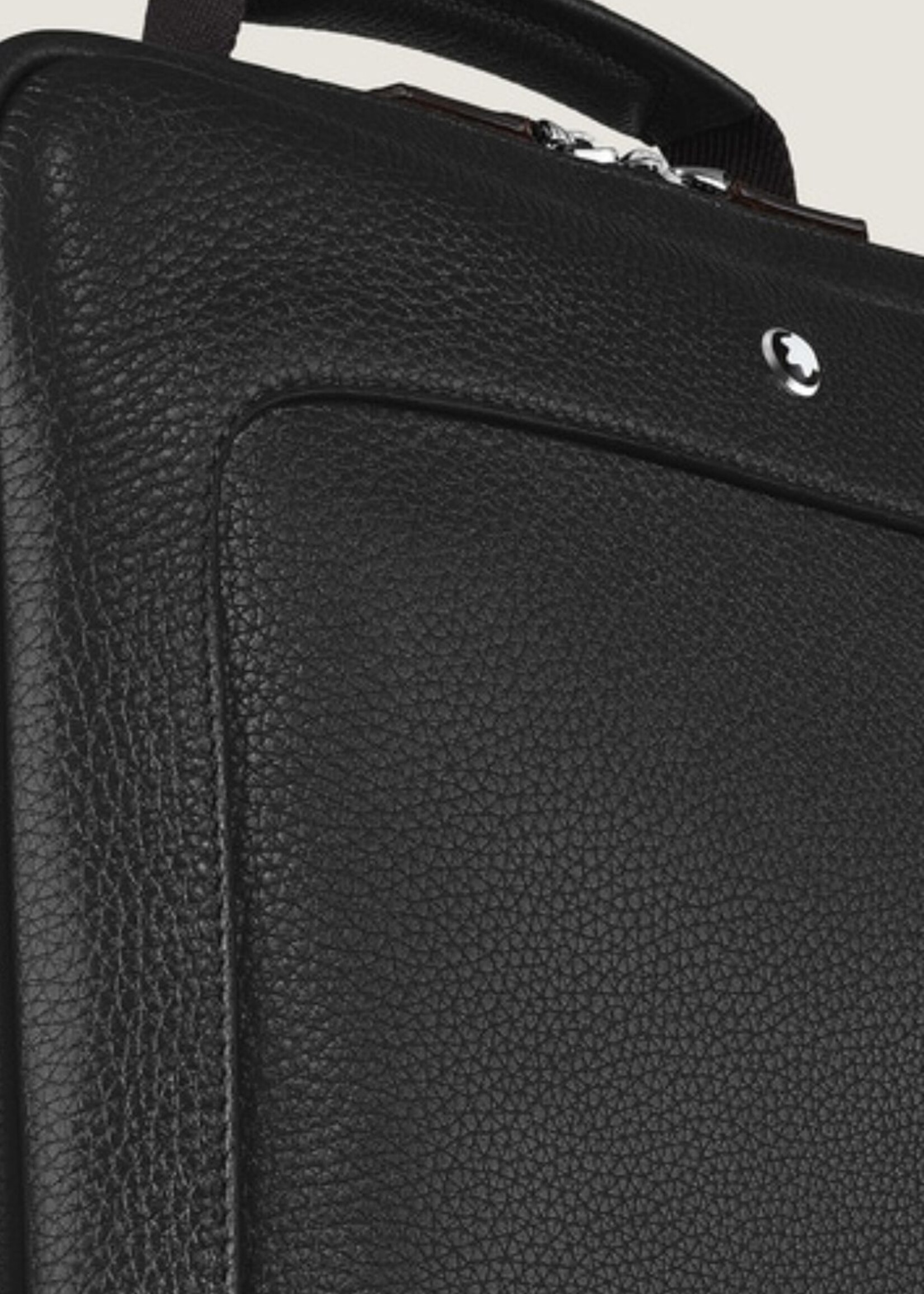 Montblanc Rugzak & Tas in één Medium 14" Soft Grain Black