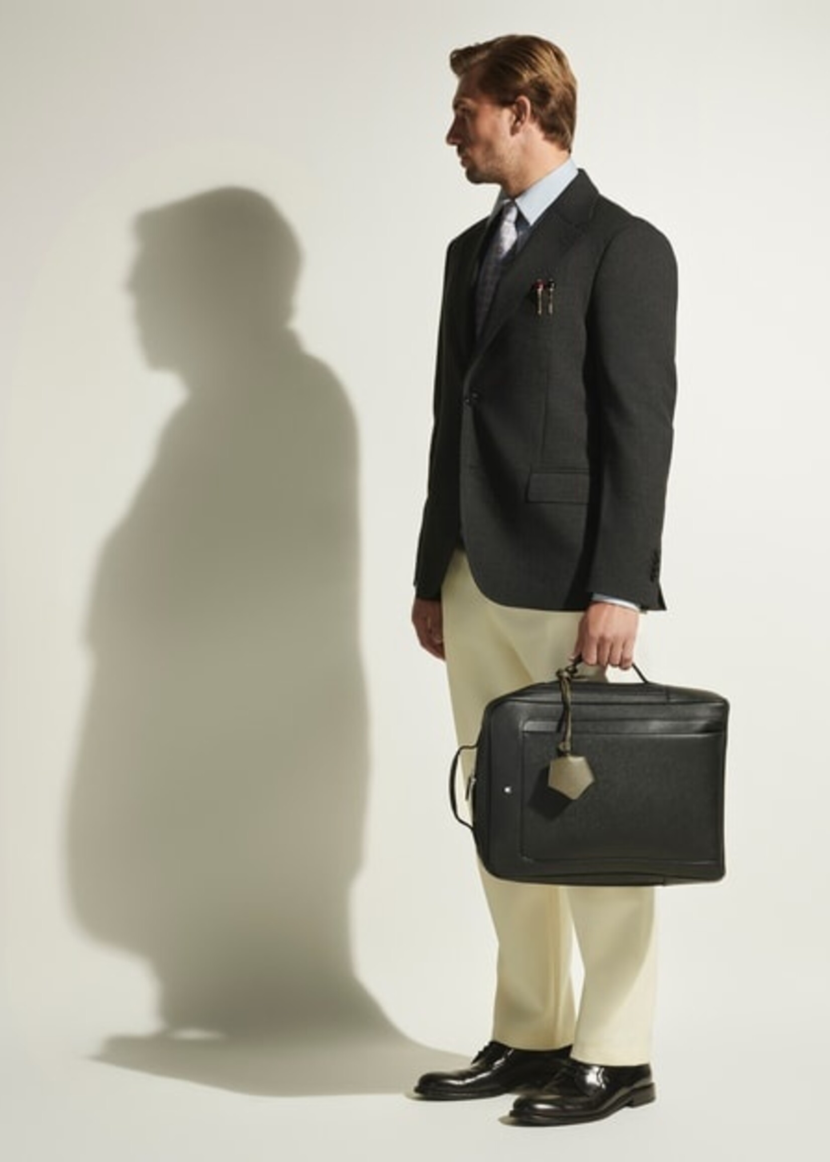 Montblanc Rugzak & Tas in één Medium 14" Sartorial Black