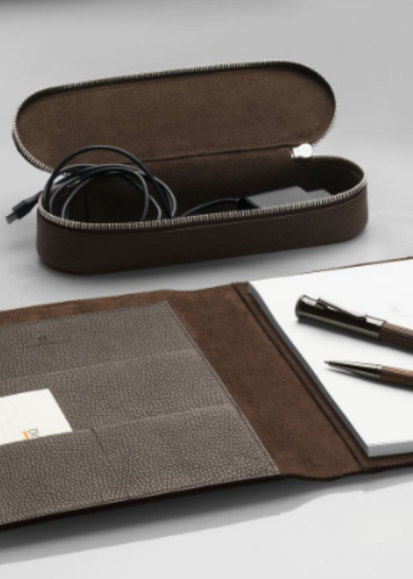 Graf von Faber-Castell Travel Pouch Cashmère Dark Brown