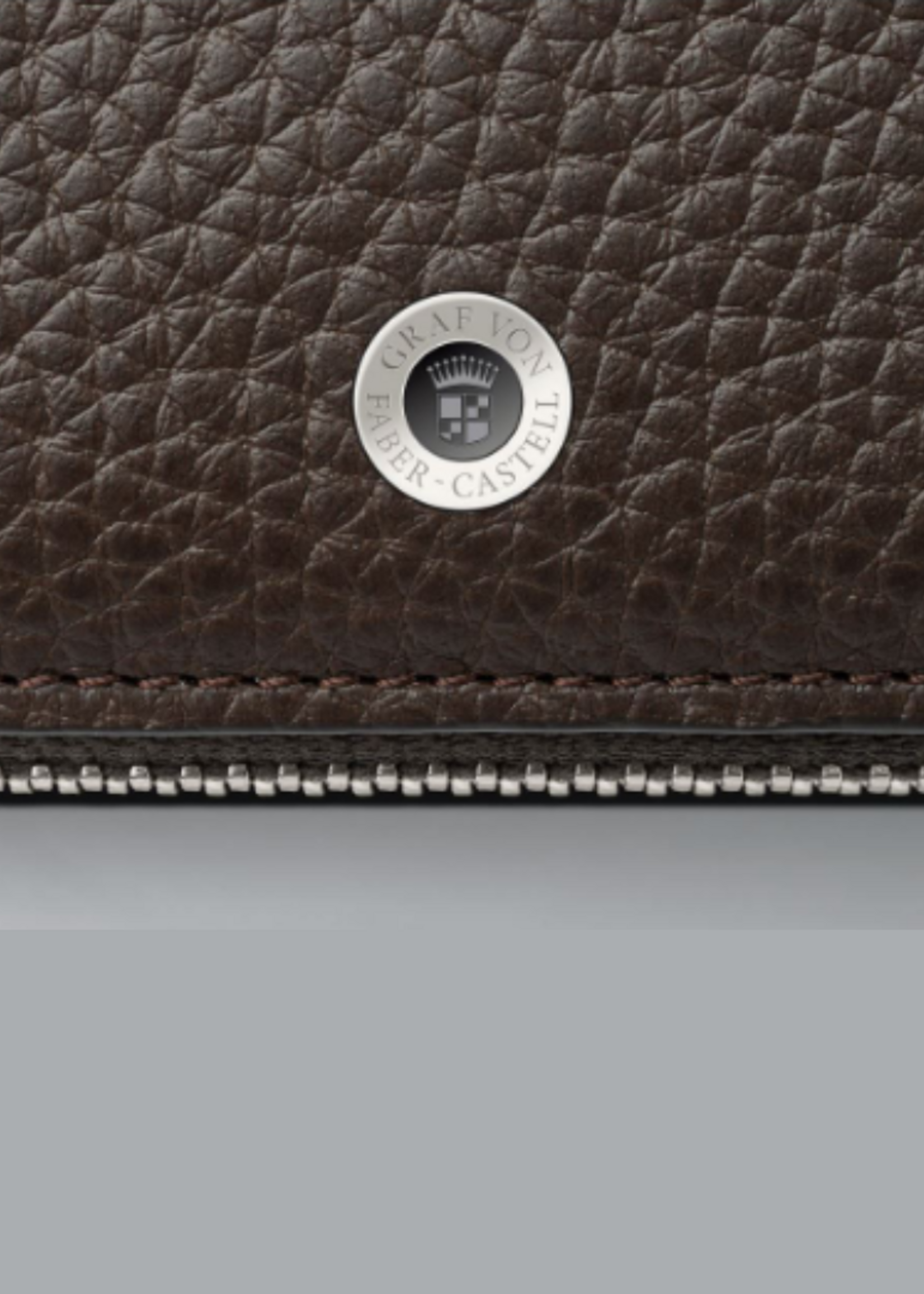 Graf von Faber-Castell Pen Etui /2 Cashmère Dark Brown