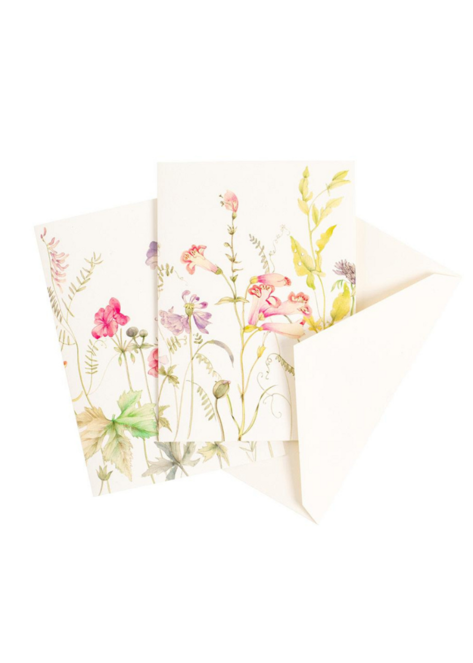 Caspari Wenskaarten verp./8 Art All Season - French Floral