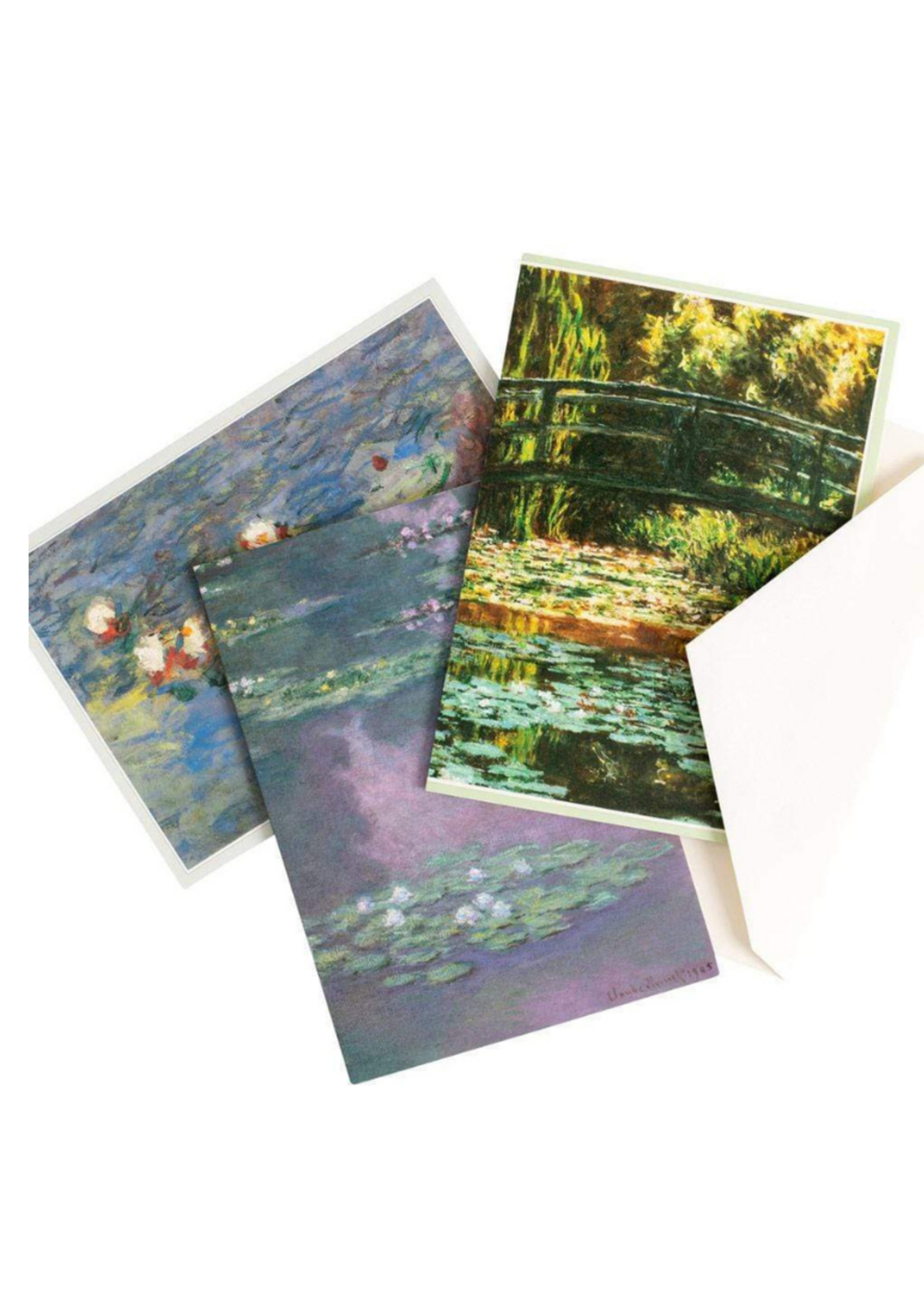 Caspari Wenskaart Art All Season verp./8 Monet