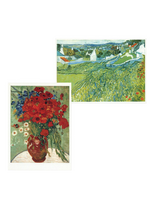 Caspari Wenskaart Art All Season verp./8 Van Gogh