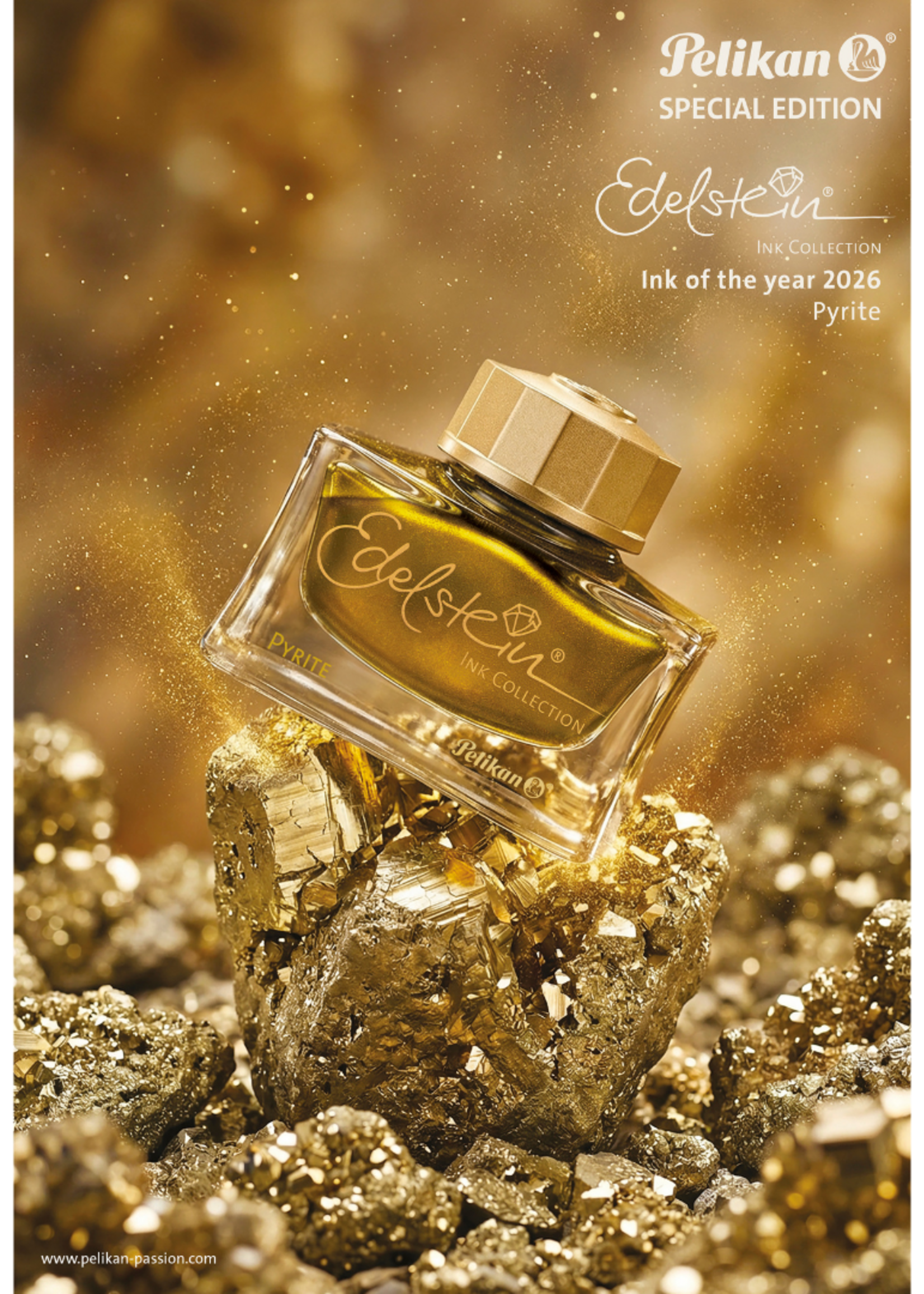 Pelikan Edelstein Ink of the year 2026 – Pyrite