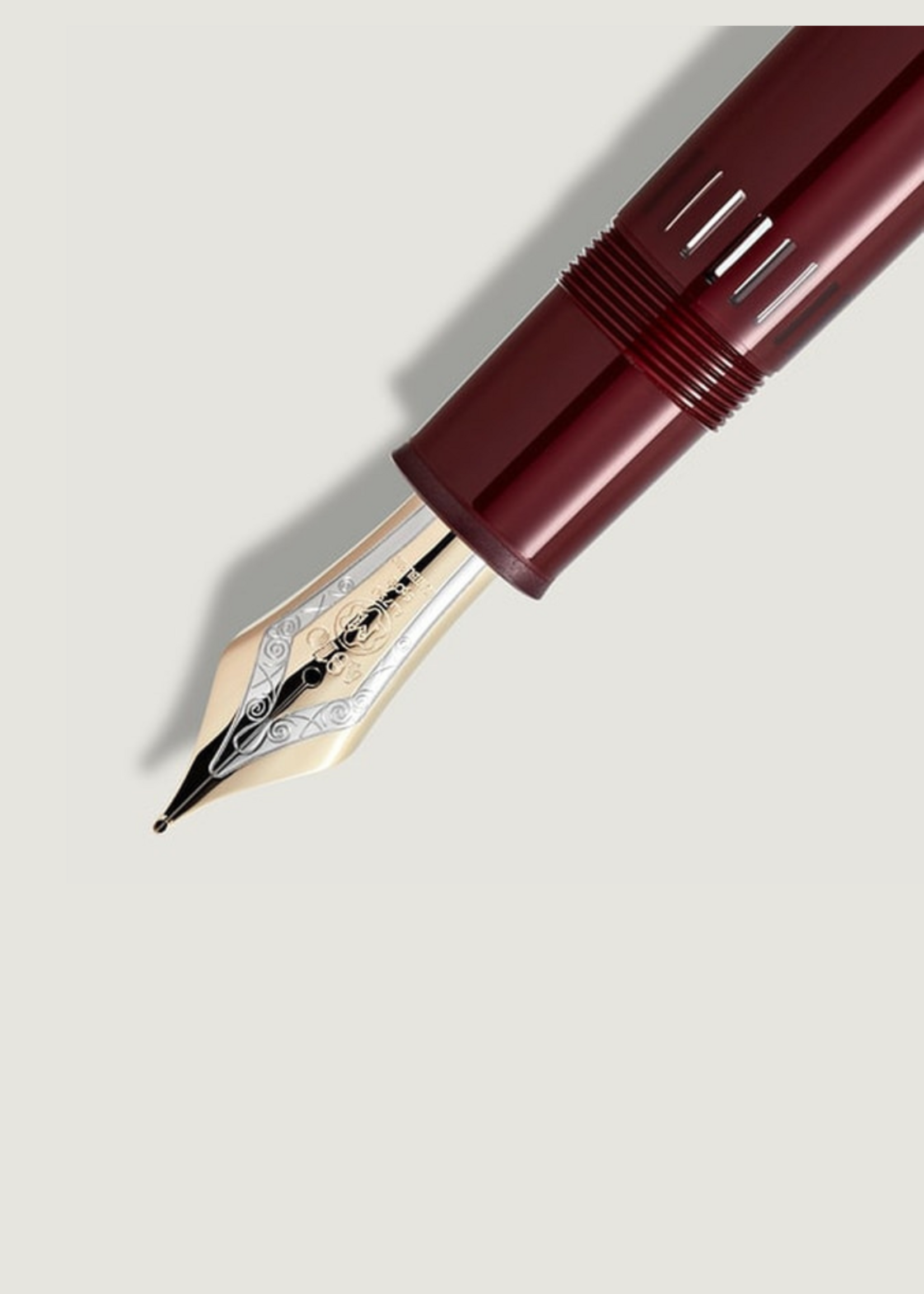 Montblanc Meisterstück 149 Burgundy Red Vulpen  (Au585/14K - 0.453 g) 0.50 mm F- Fijn