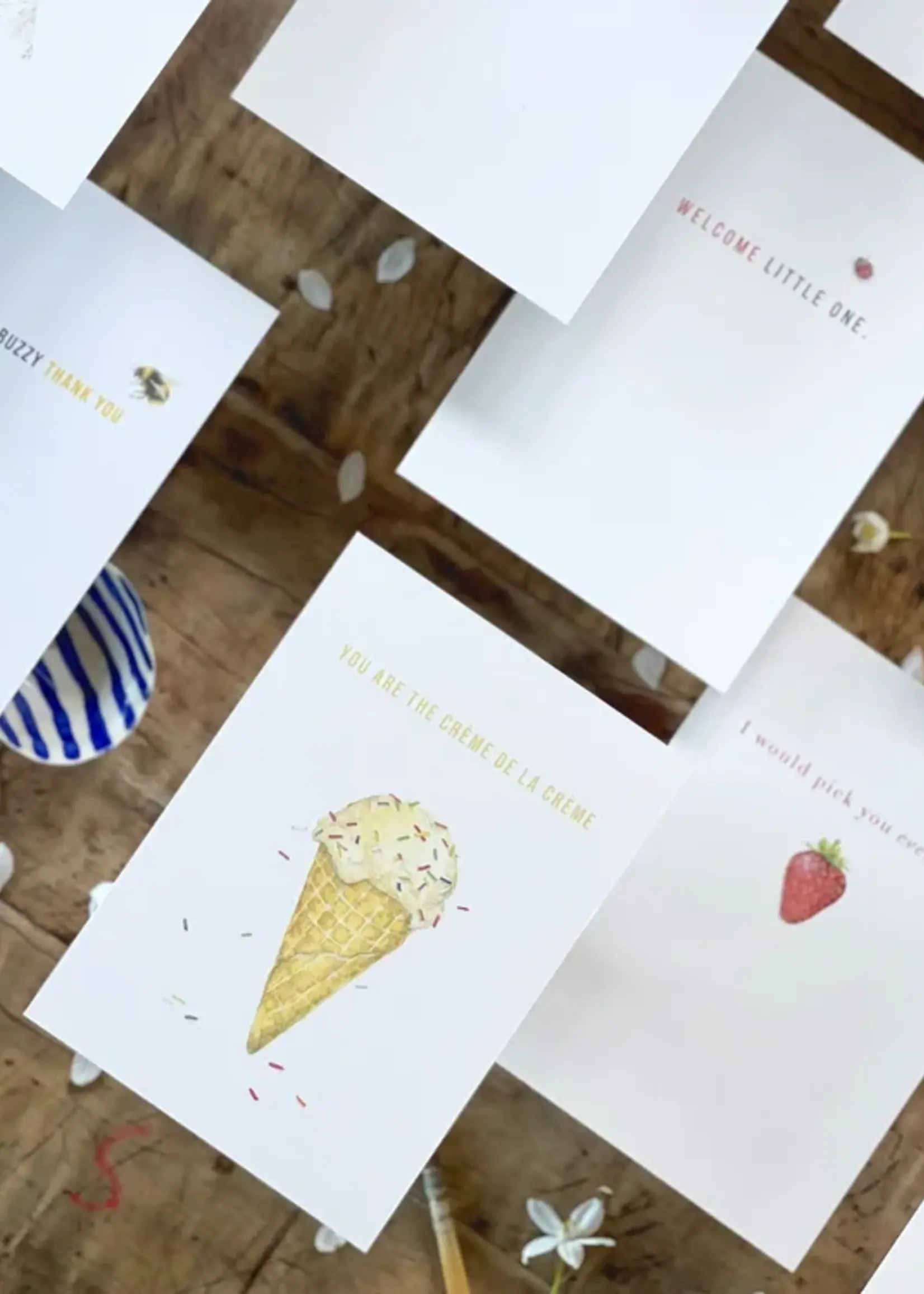 maison tribu Wenskaart Art All Season Crème de la Crème