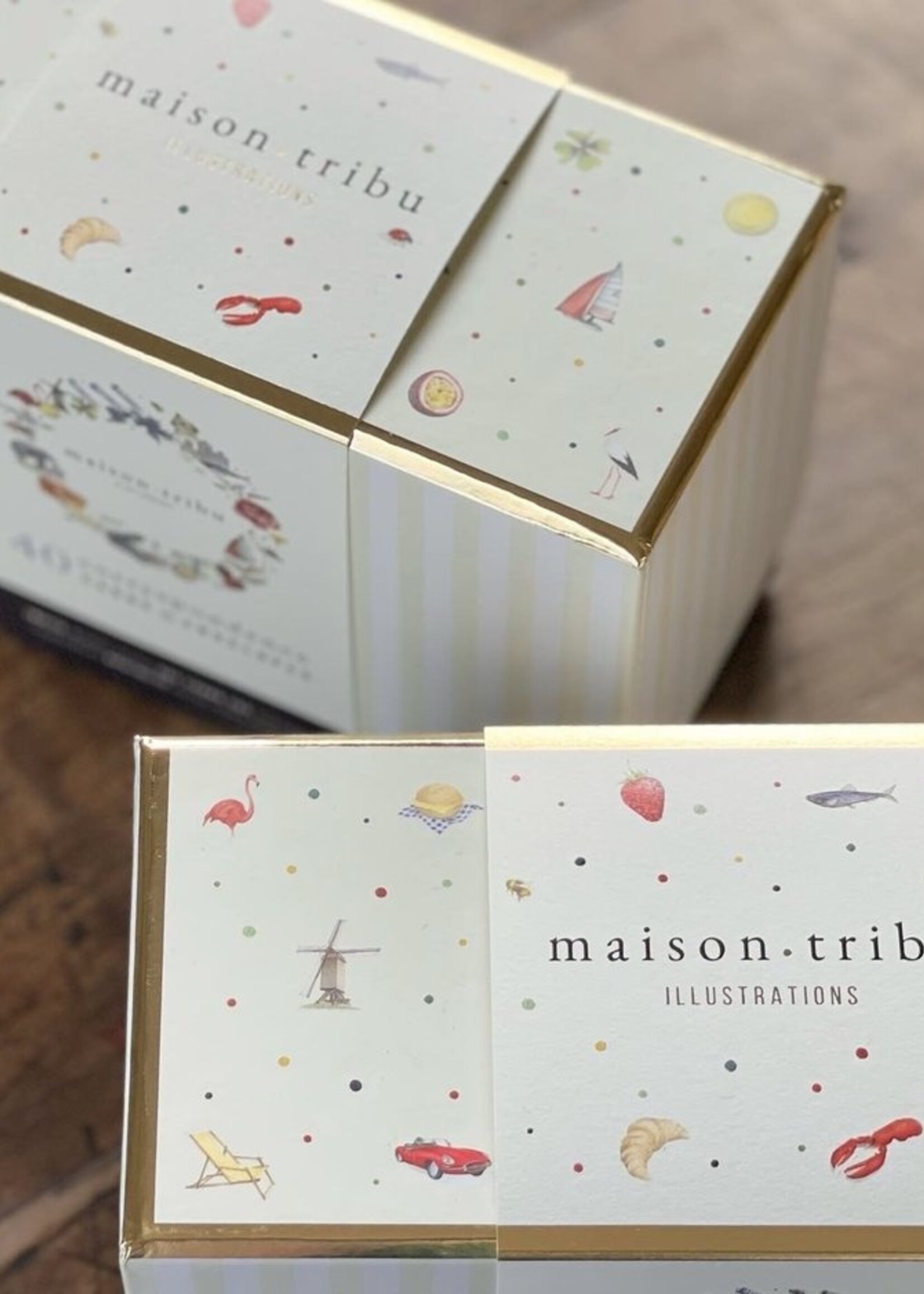 maison tribu Wenskaart Art All Season Juicy Fig