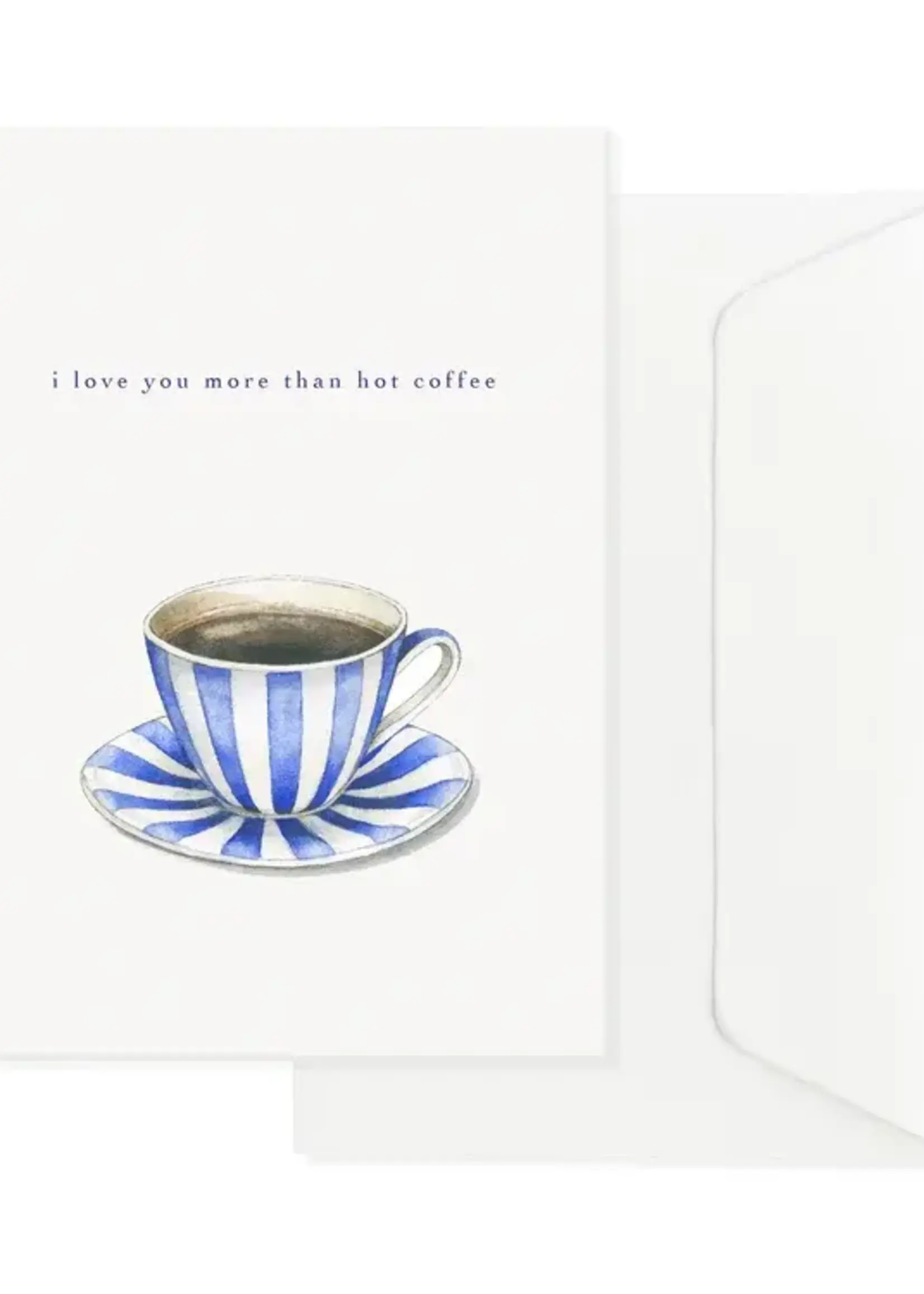 maison tribu Wenskaart Art All Season More Than Hot Coffee