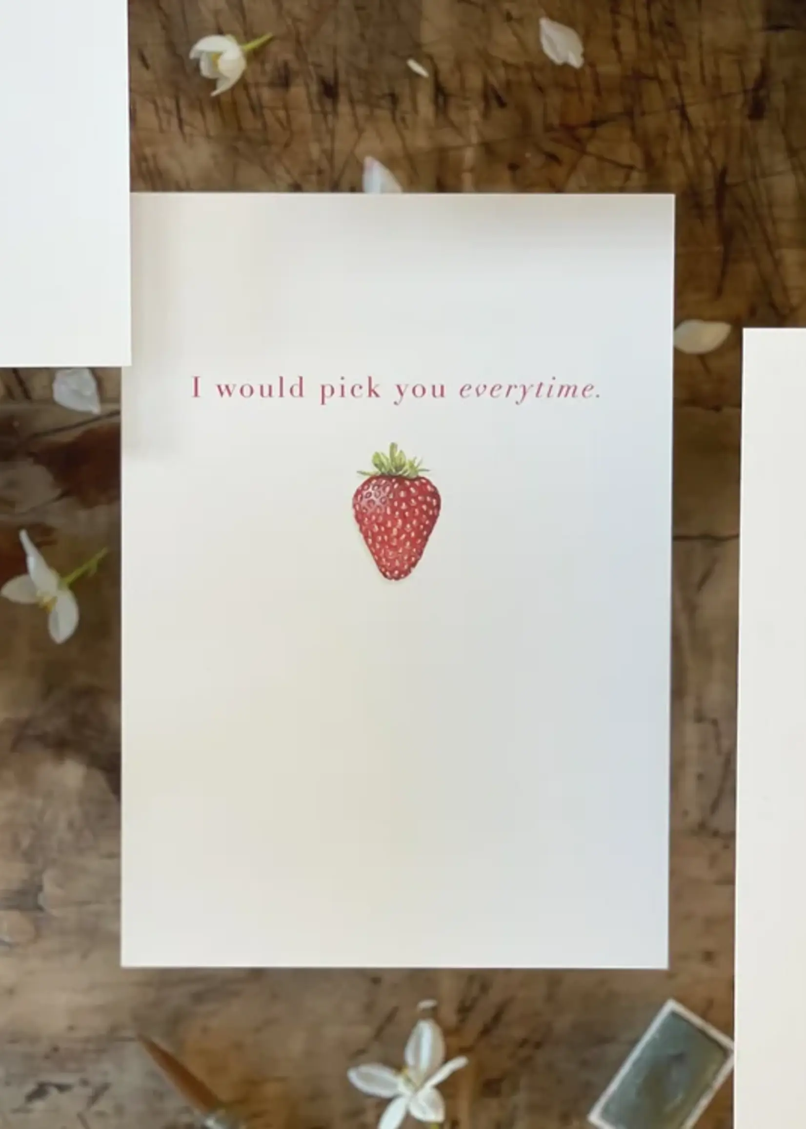 maison tribu Wenskaart Art All Season Pick You Every Time