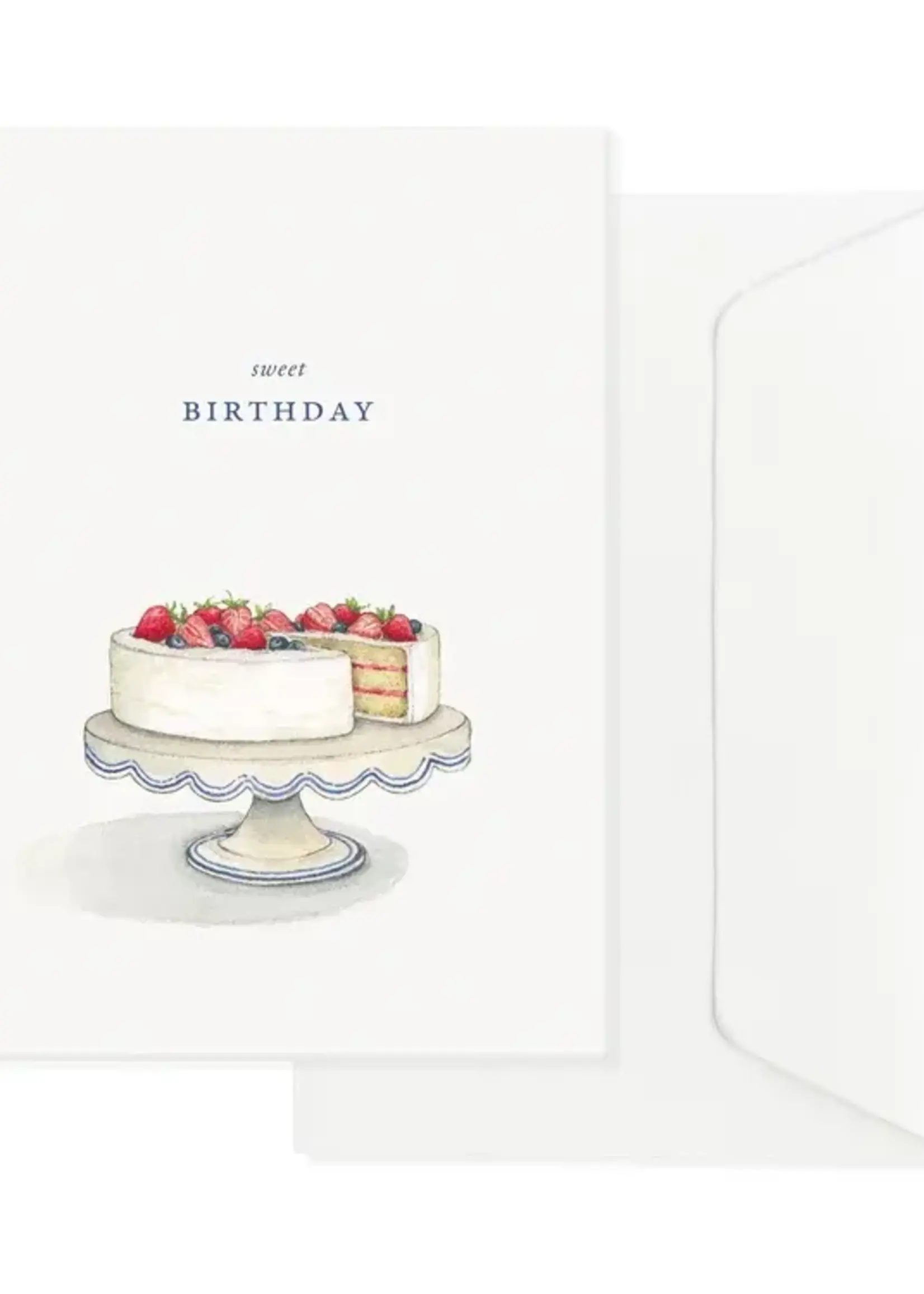 maison tribu Wenskaart Art All Season Sweet Birthday Cake