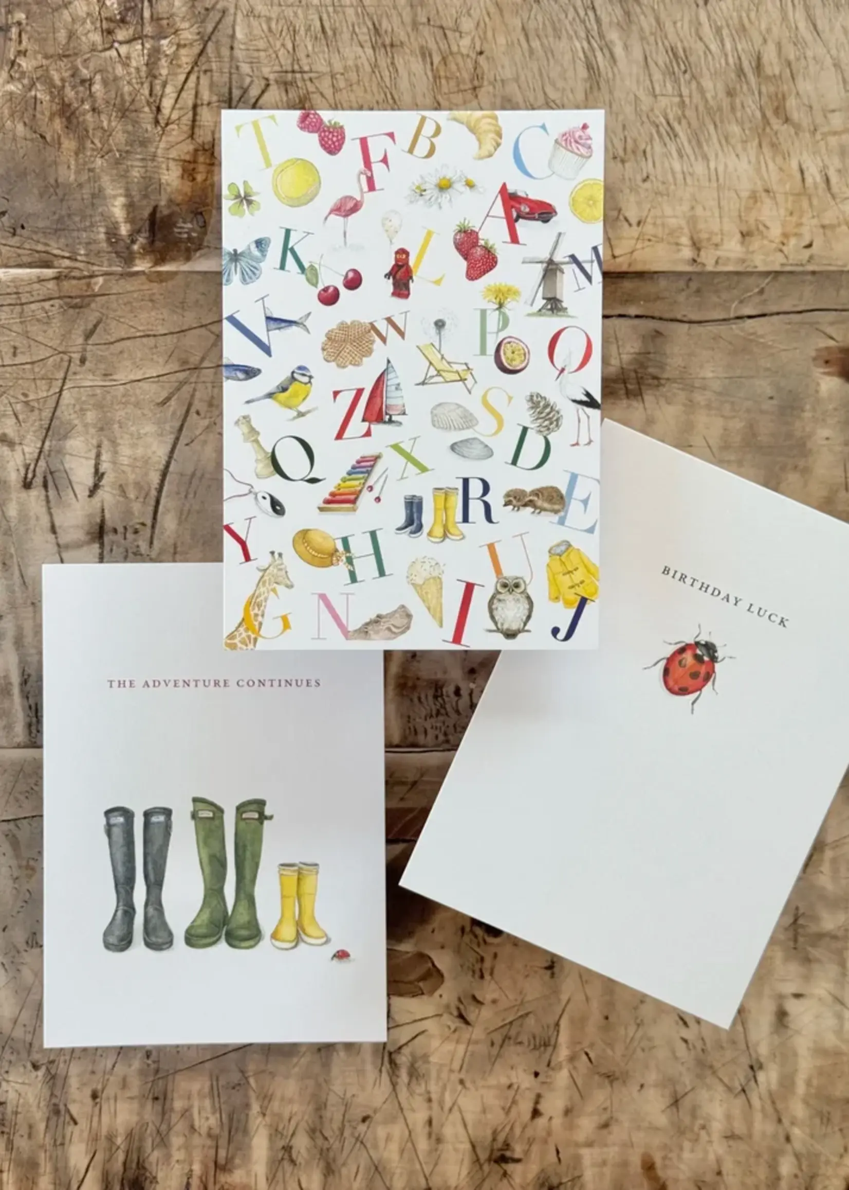 maison tribu Wenskaart Art All Season The Alphabet Jungle