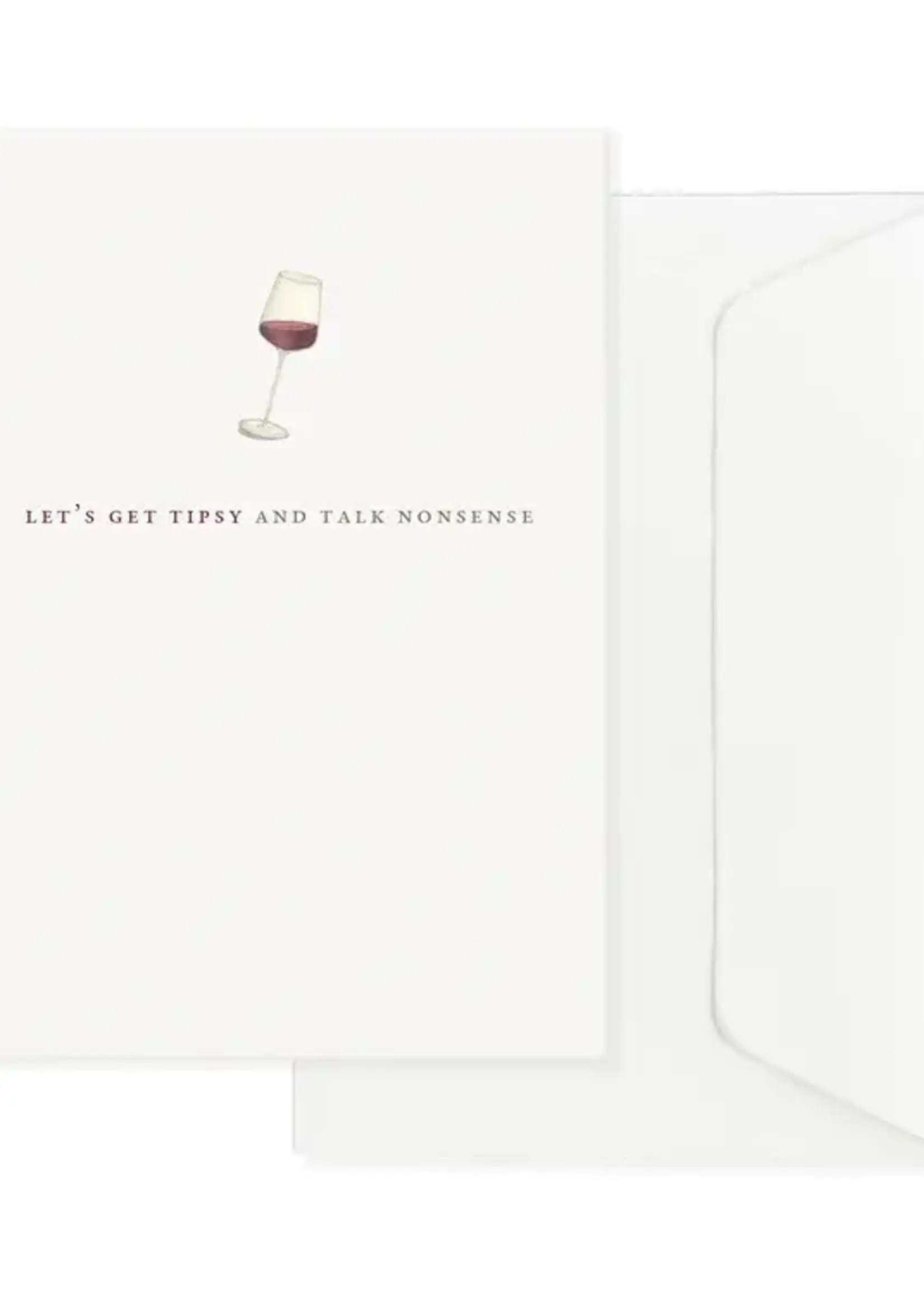 maison tribu Wenskaart Art All Season Let's Get Tipsy