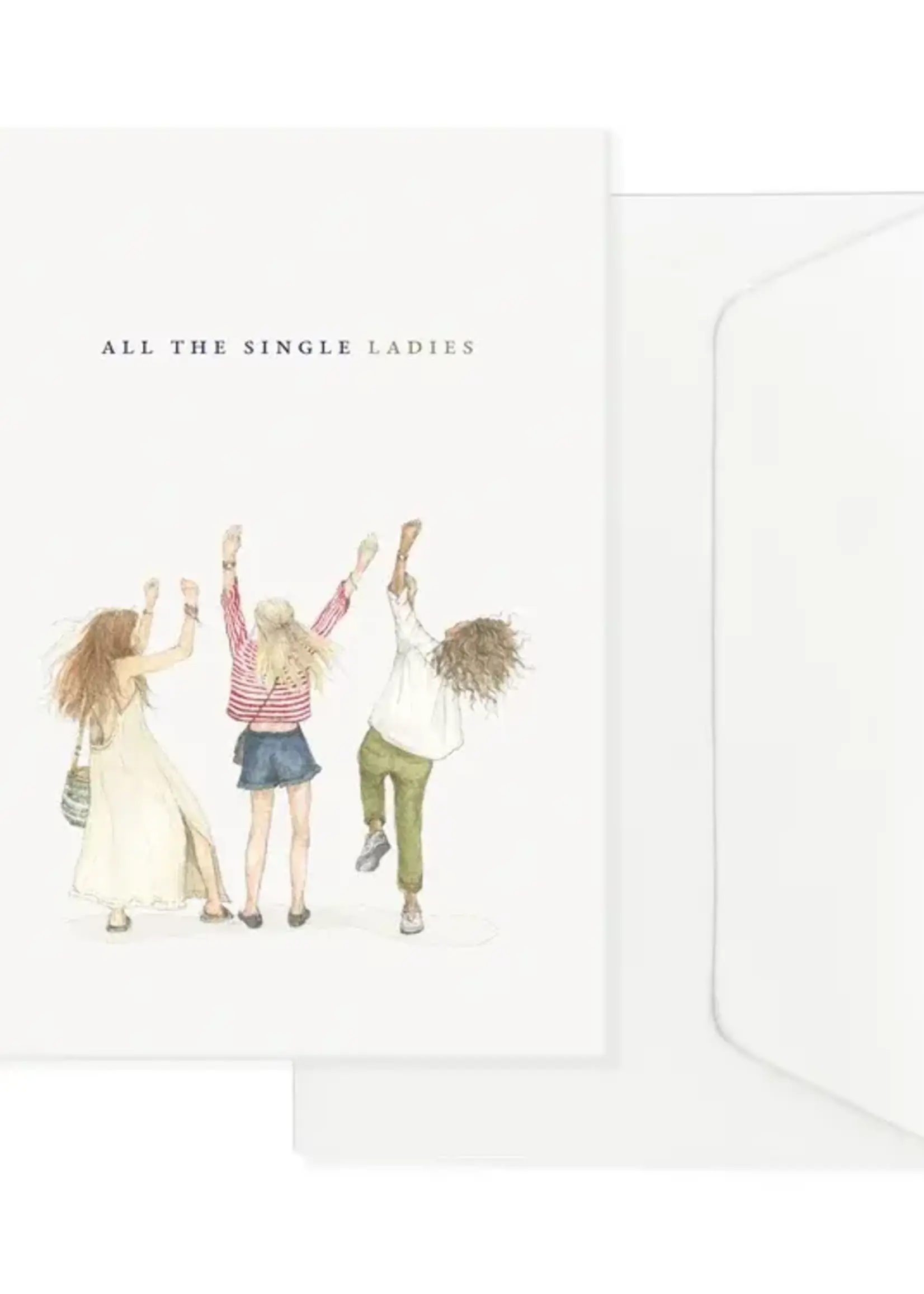 maison tribu Wenskaart Art All Season All The Single Ladies